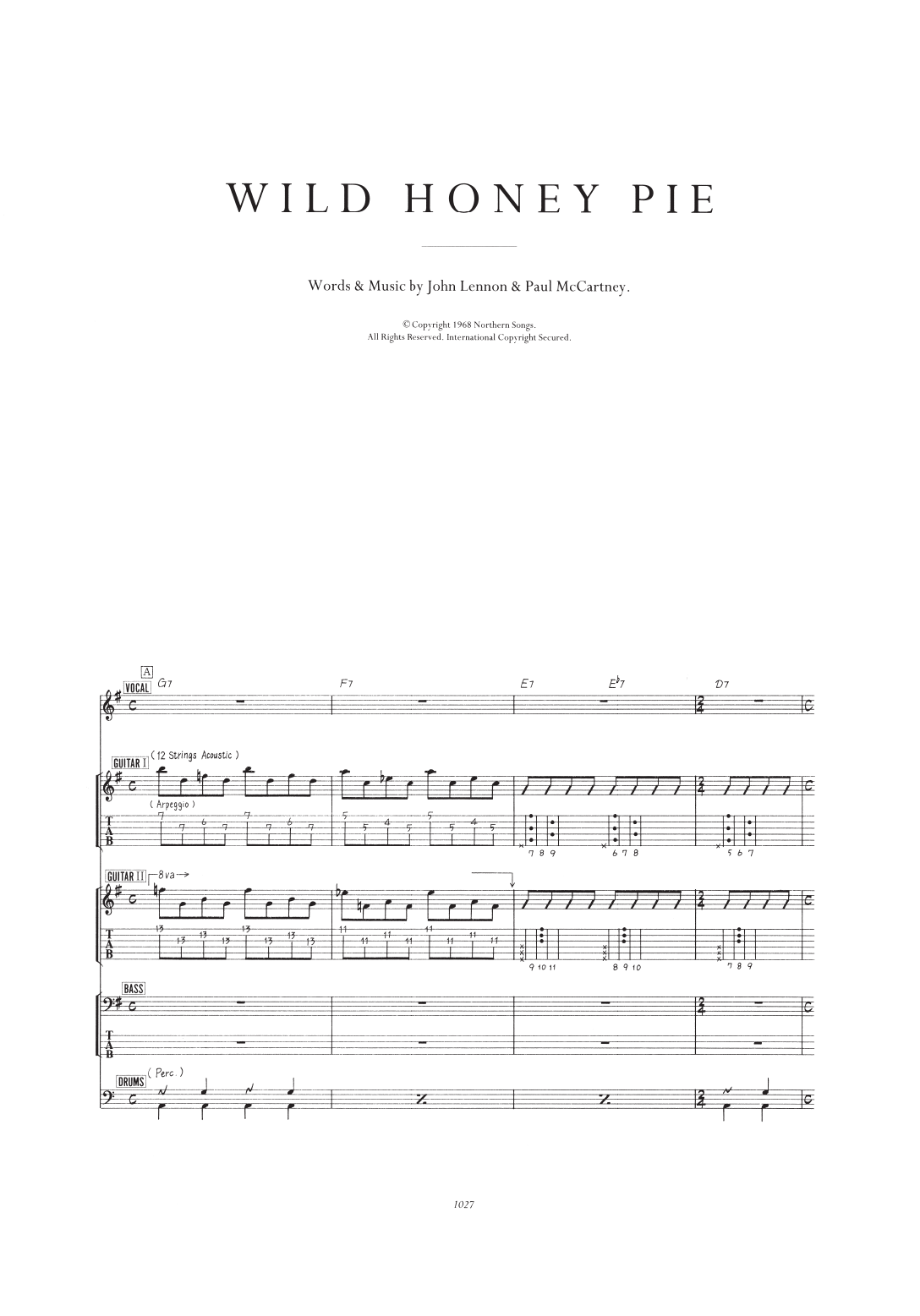 Wild Honey Pie
