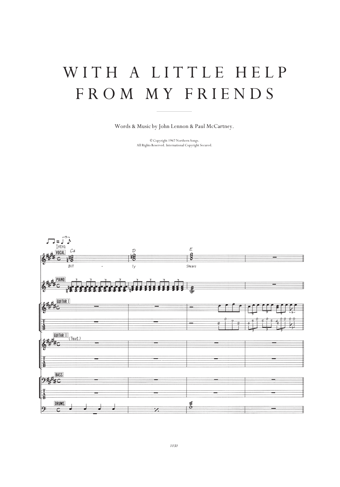 With A Little Help From My Friends