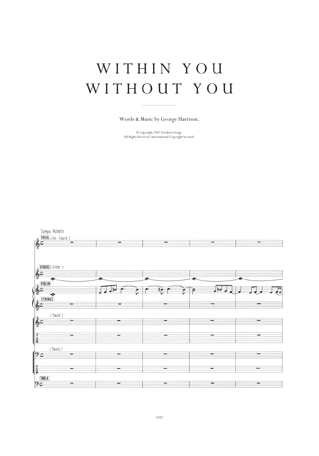 Within You Without You