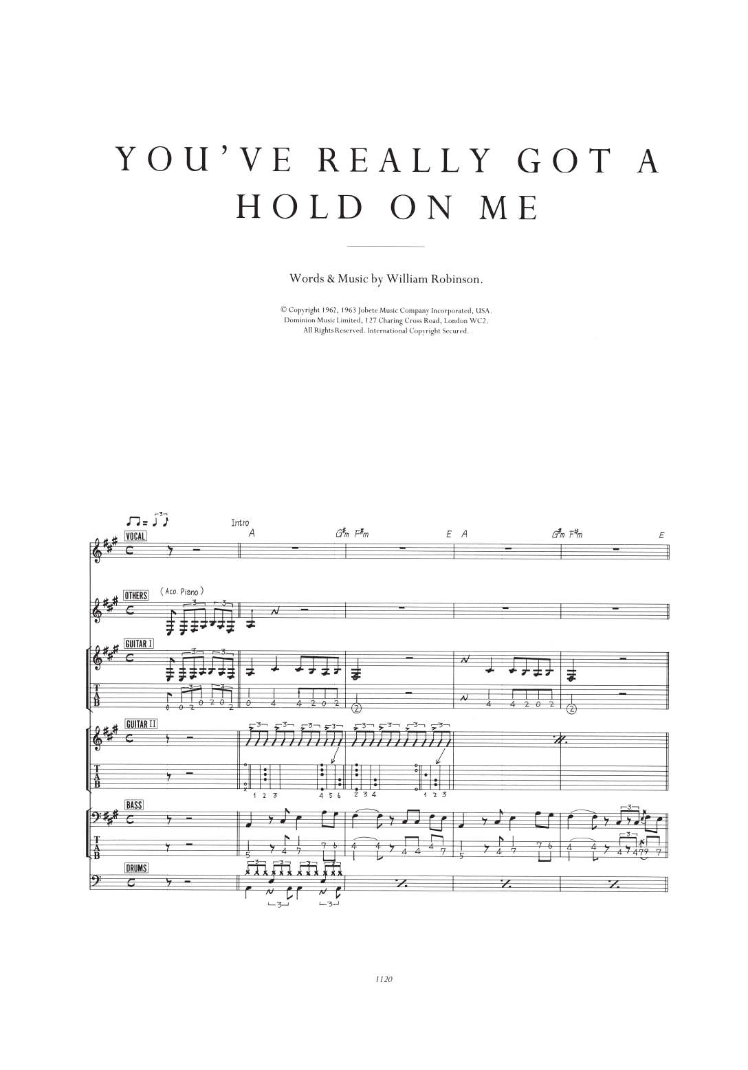 You've Really Got A Hold On Me
