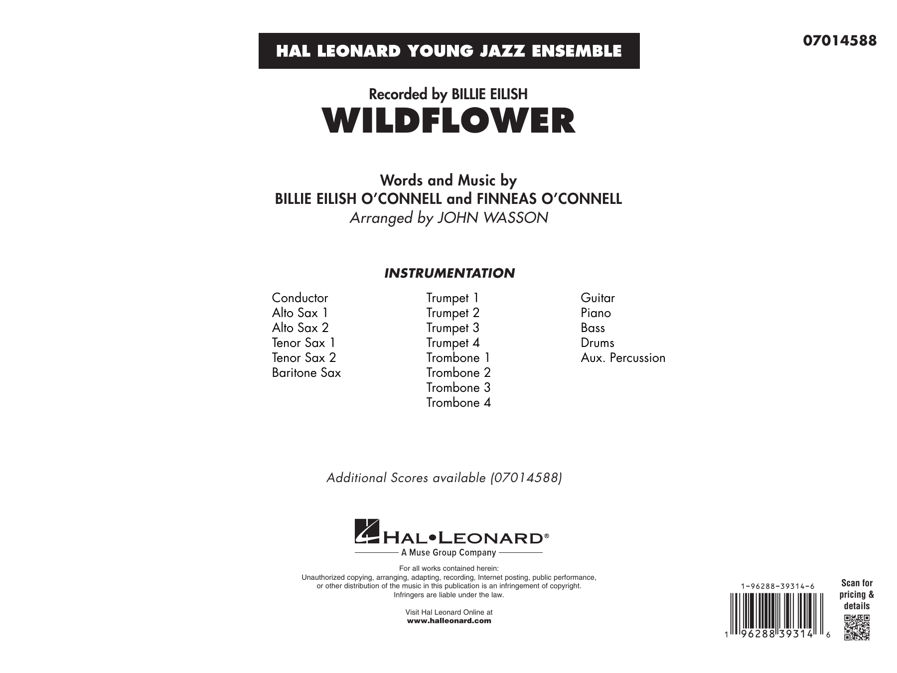 Wildflower (arr. John Wasson)