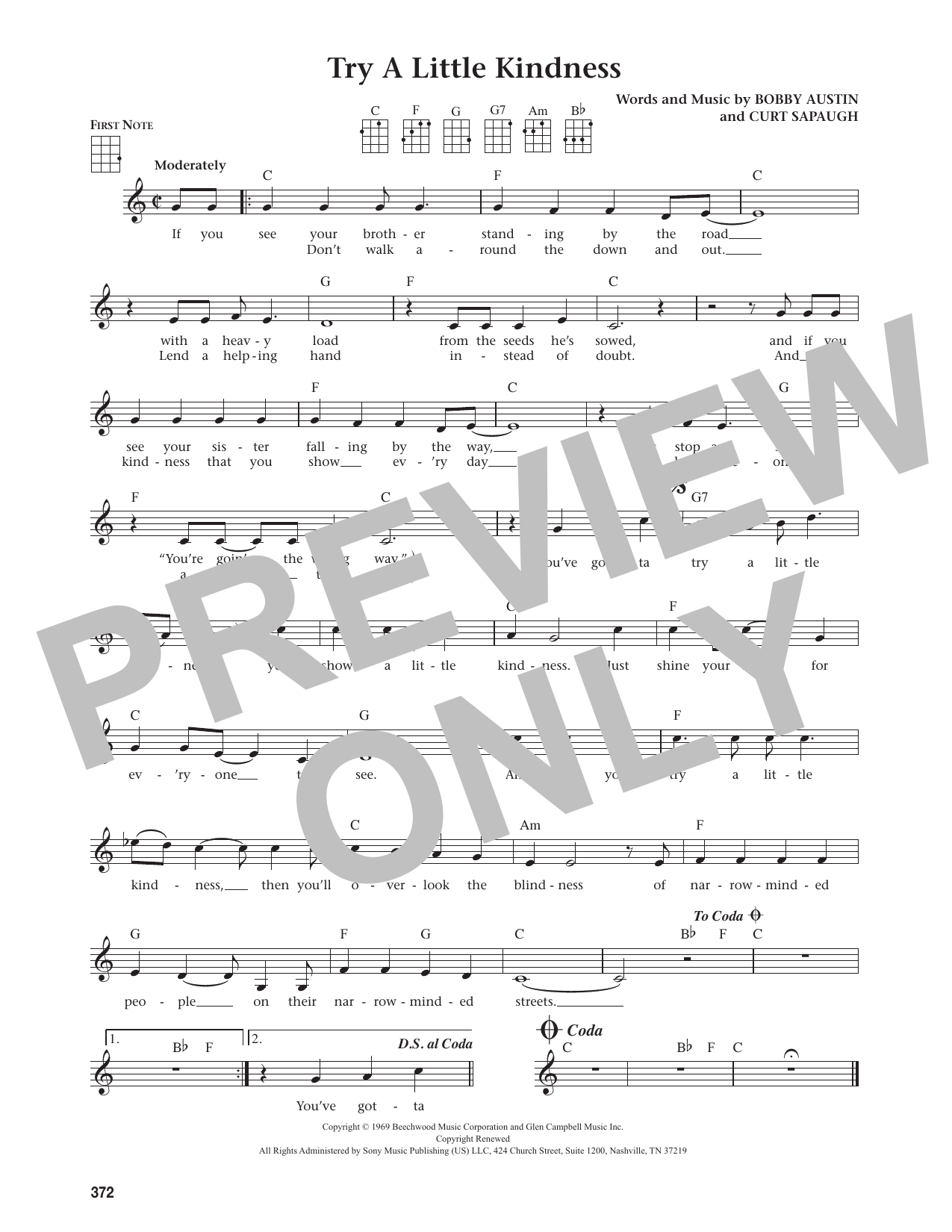 Try A Little Kindness (from The Daily Ukulele)