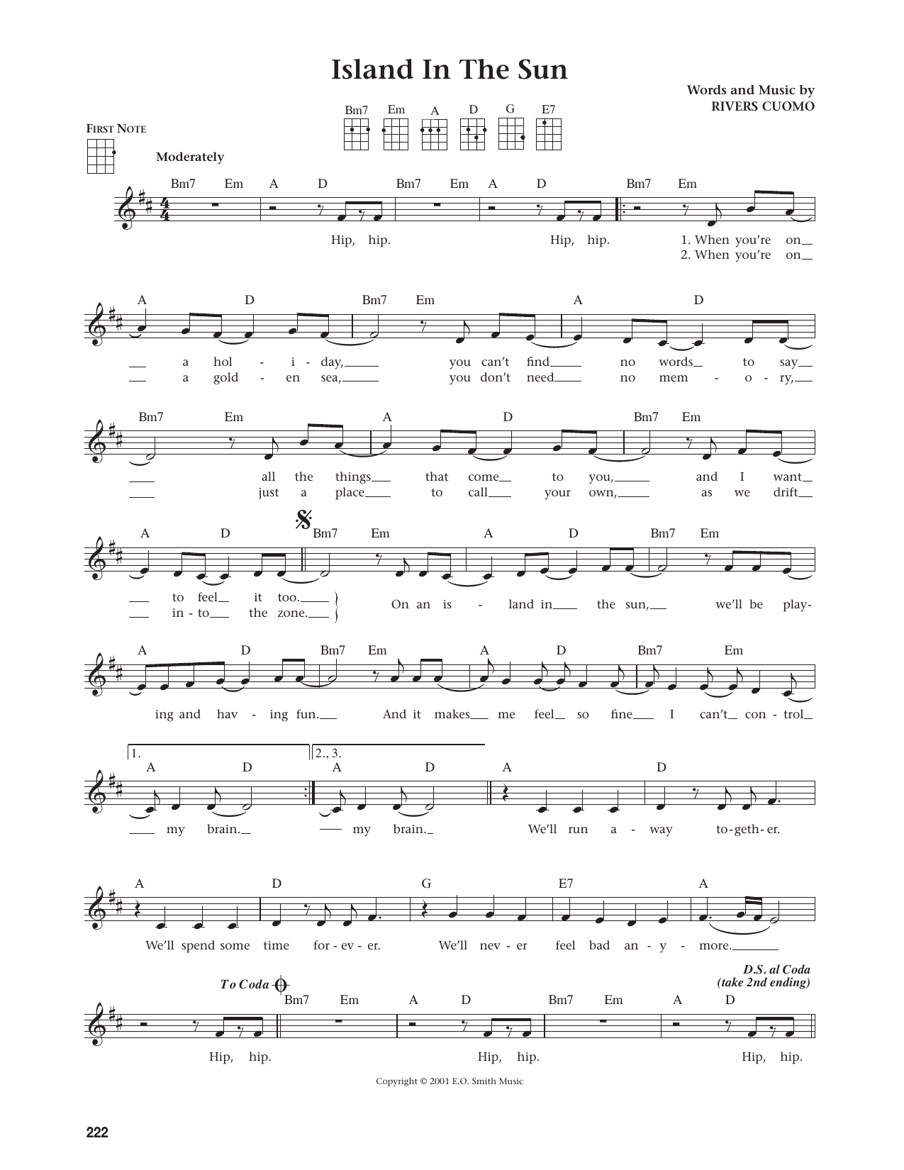 Island In The Sun (from The Daily Ukulele)