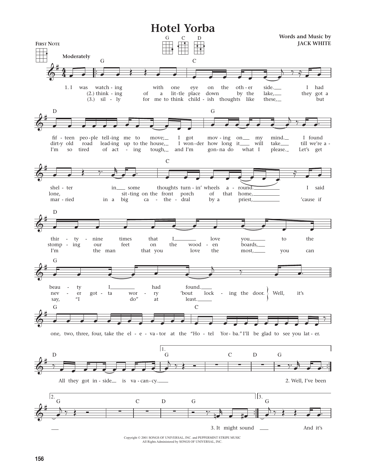 Hotel Yorba (from The Daily Ukulele)
