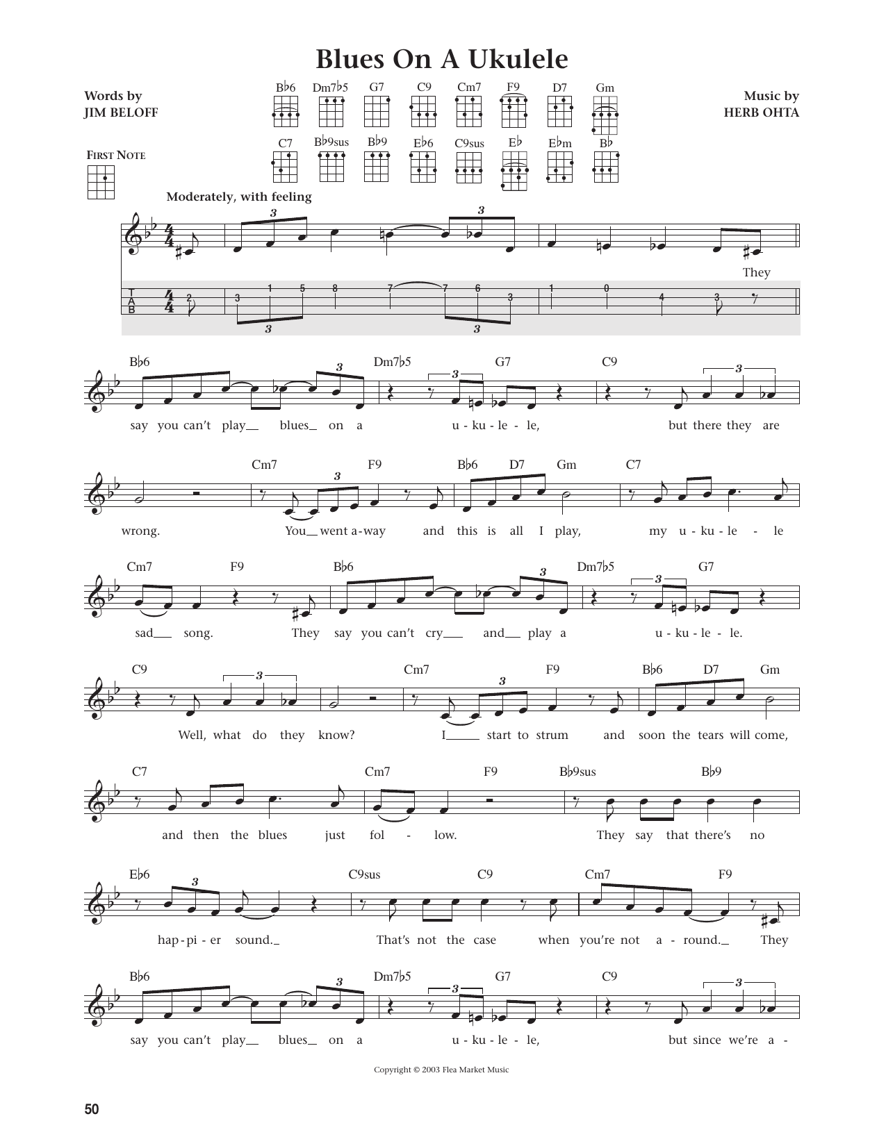 Blues On A Ukulele (from The Daily Ukulele)
