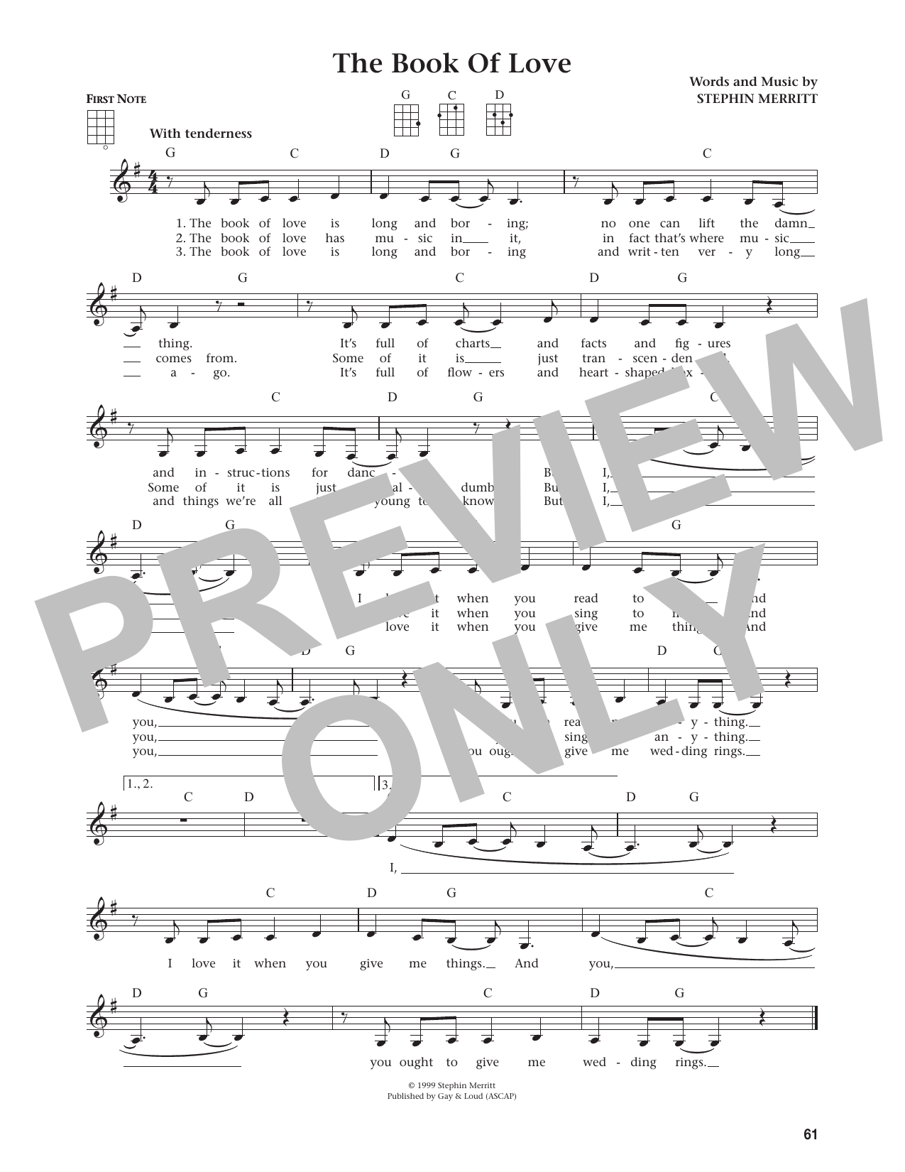 The Book Of Love (from The Daily Ukulele)