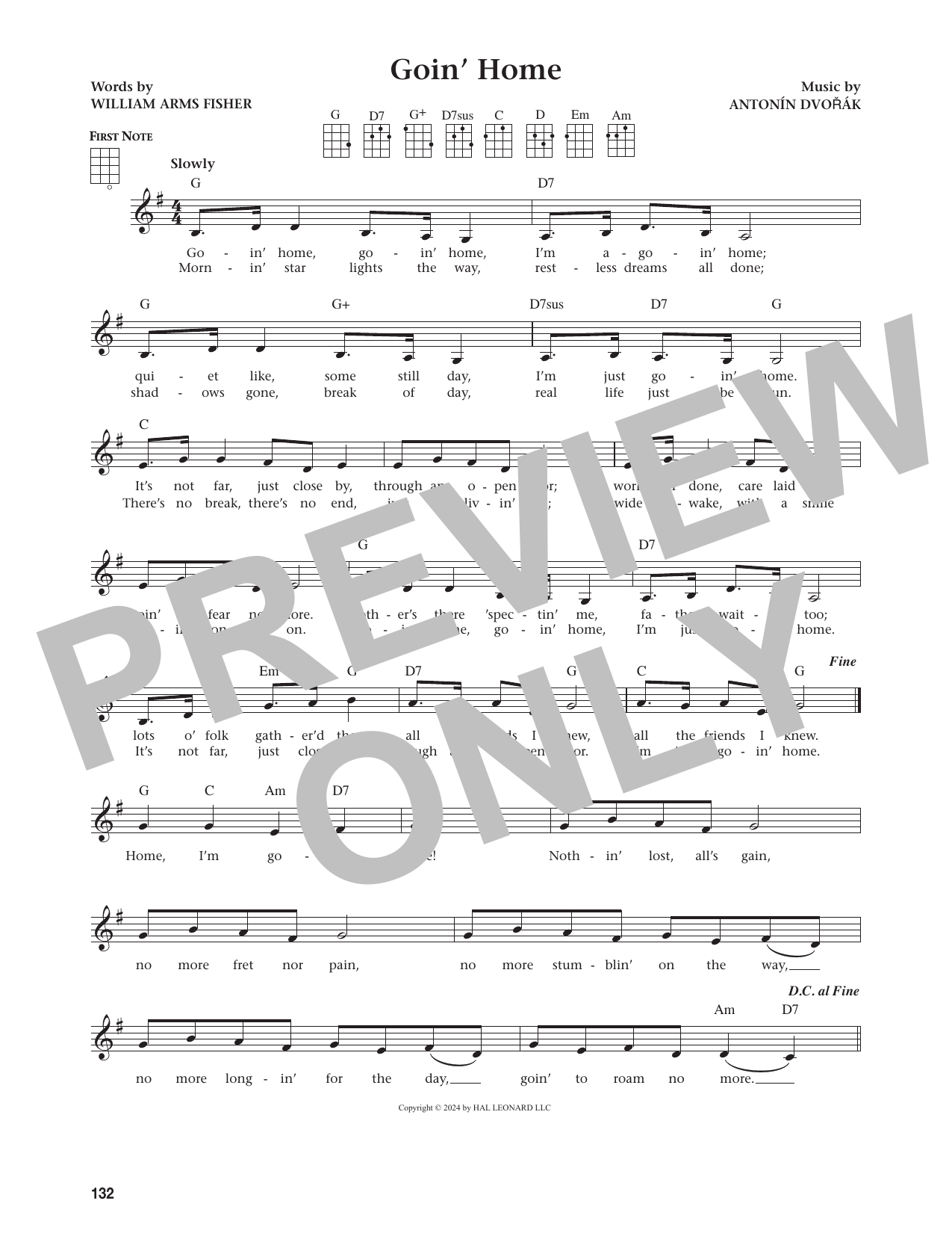 Goin' Home (from The Daily Ukulele)