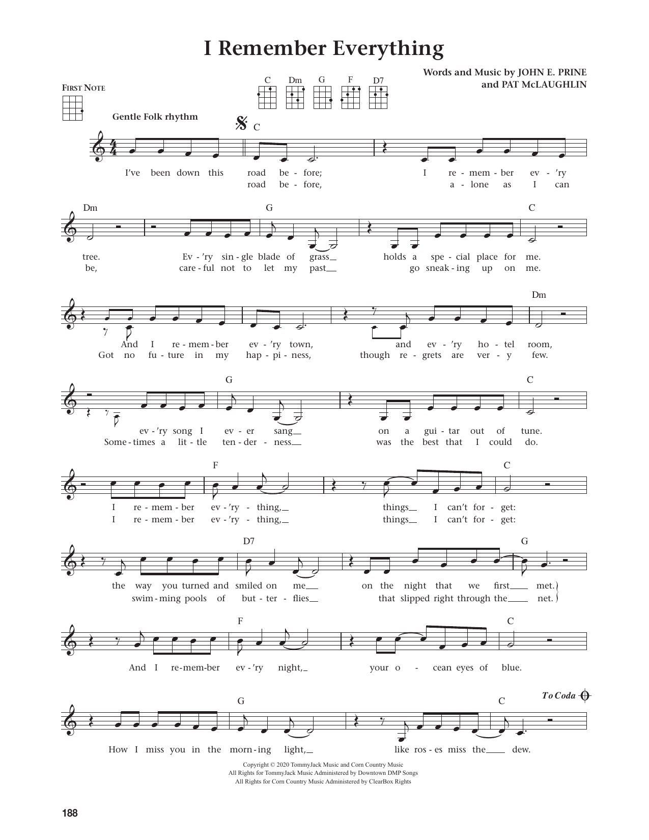I Remember Everything (from The Daily Ukulele)