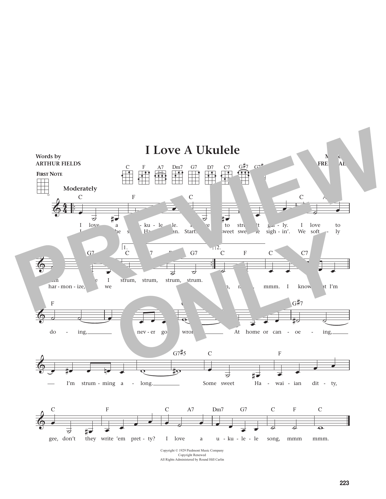 I Love A Ukulele (from The Daily Ukulele)