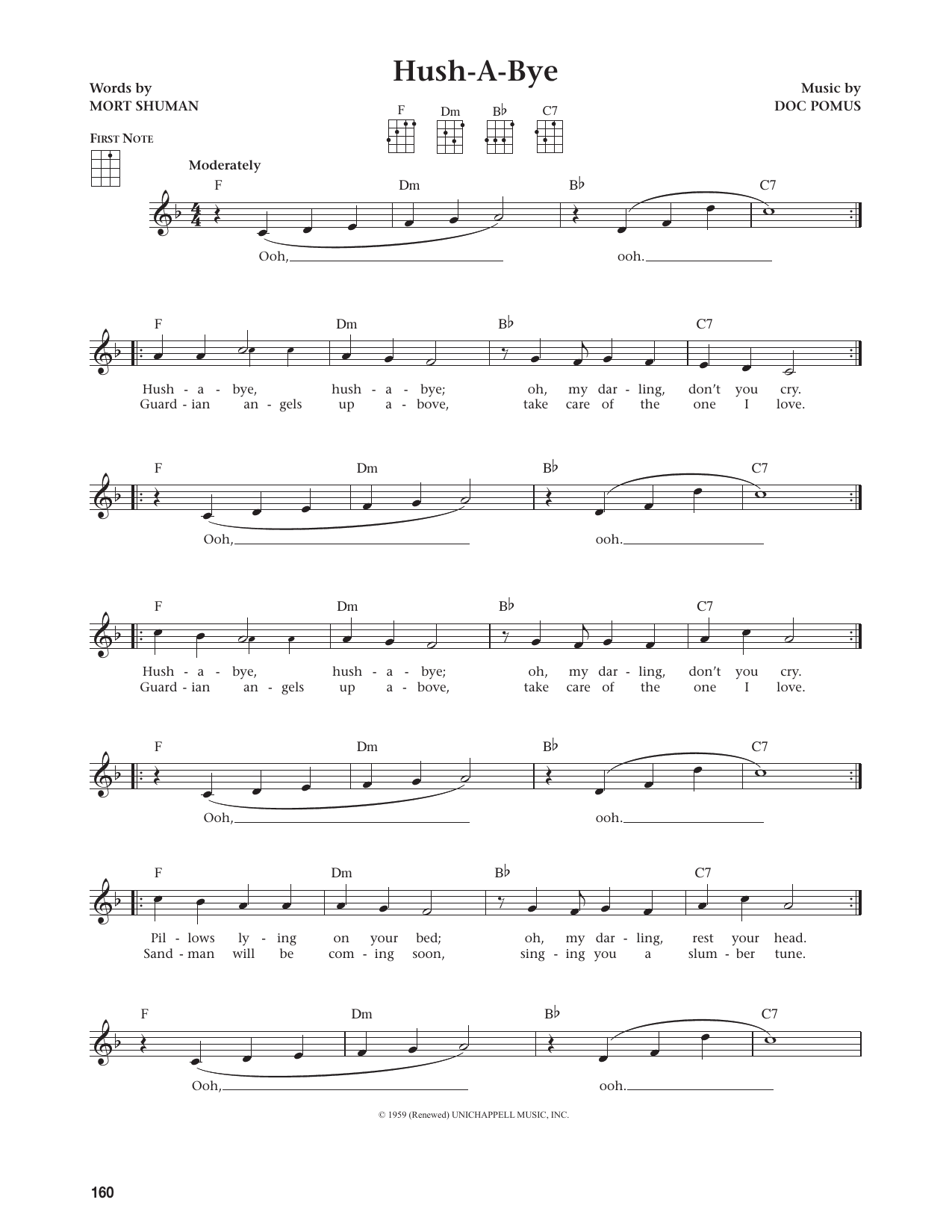 Hush-A-Bye (from The Daily Ukulele)