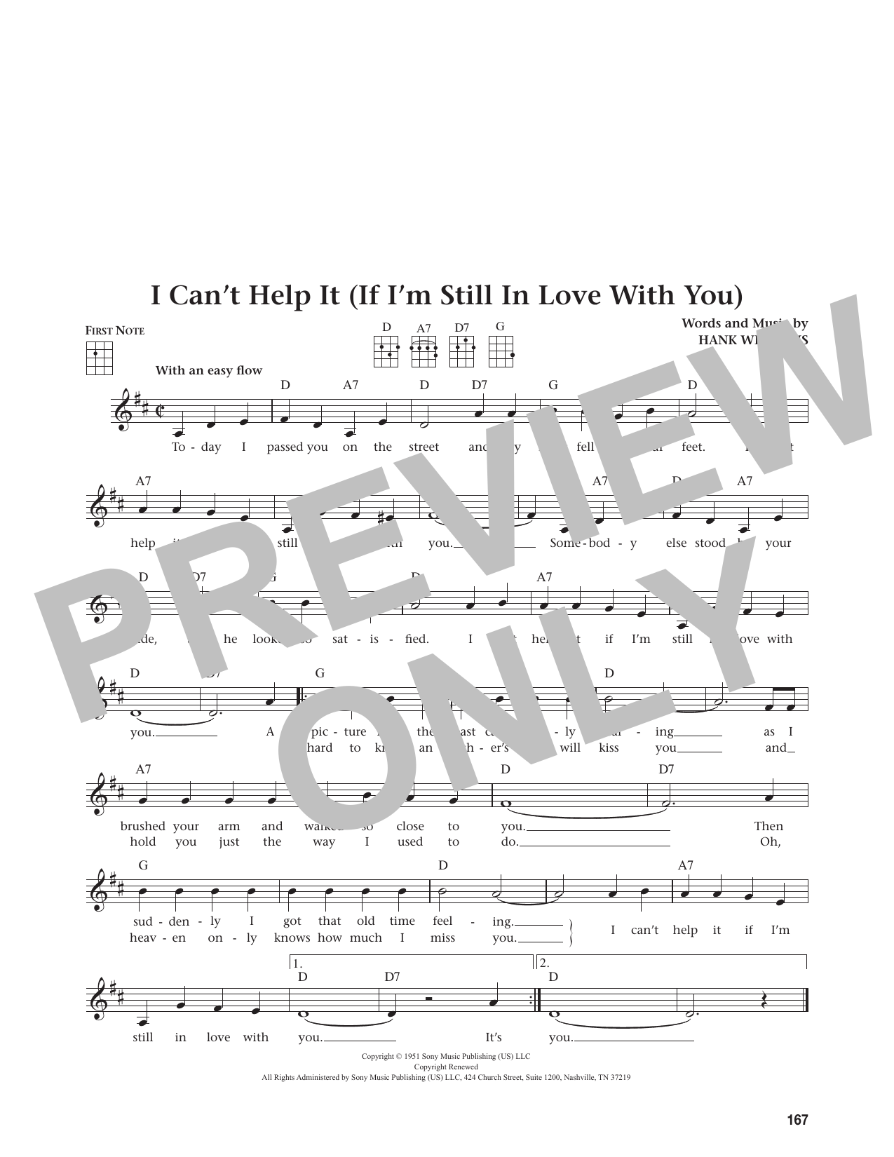 I Can't Help It (If I'm Still In Love With You) (from The Daily Ukulele)