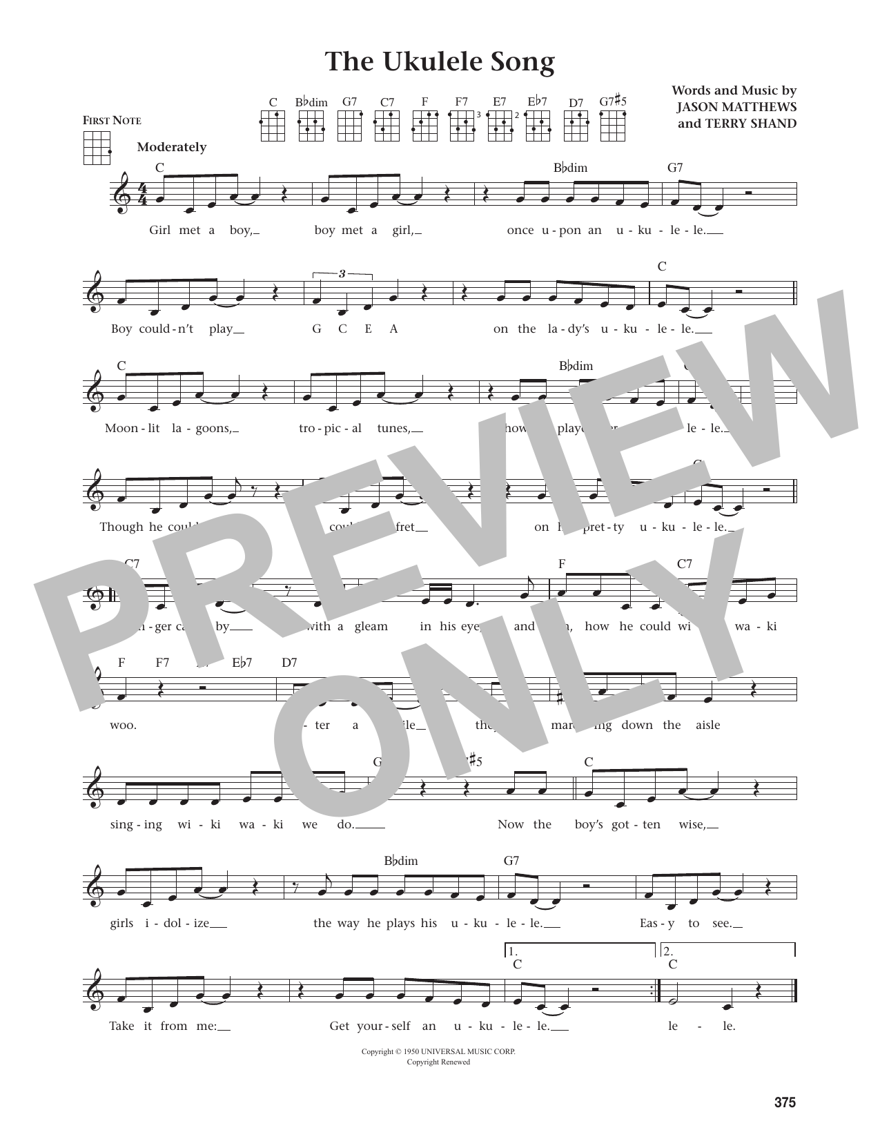 The Ukulele Song (from The Daily Ukulele)