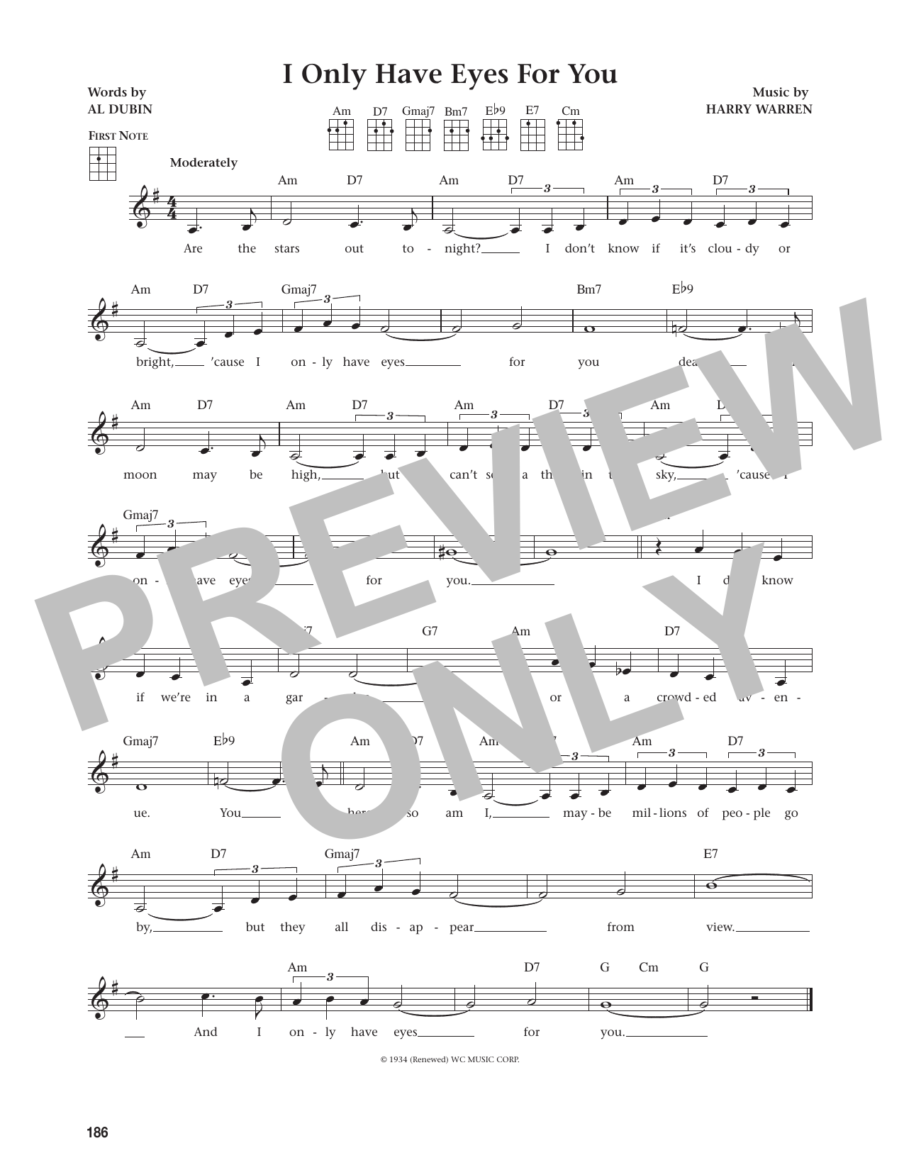 I Only Have Eyes For You (from The Daily Ukulele)