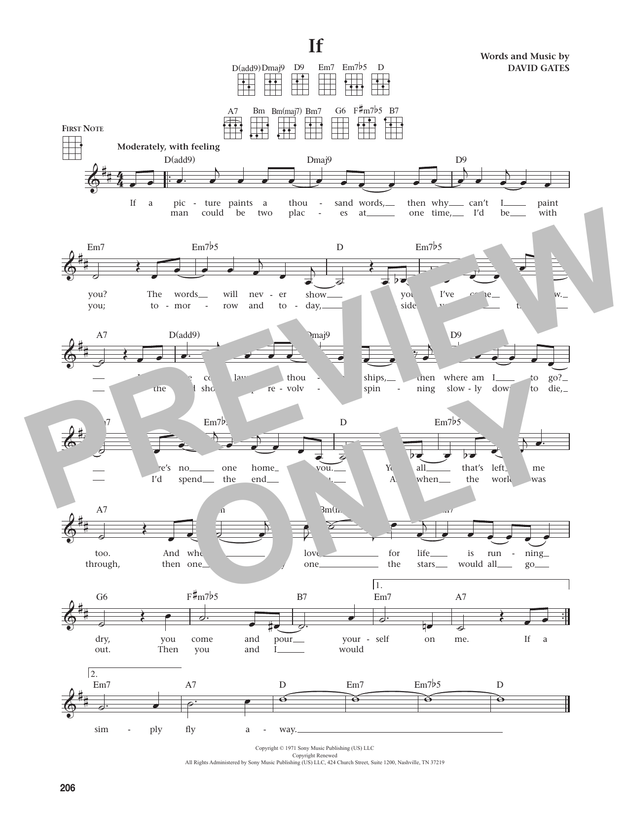 If (from The Daily Ukulele)