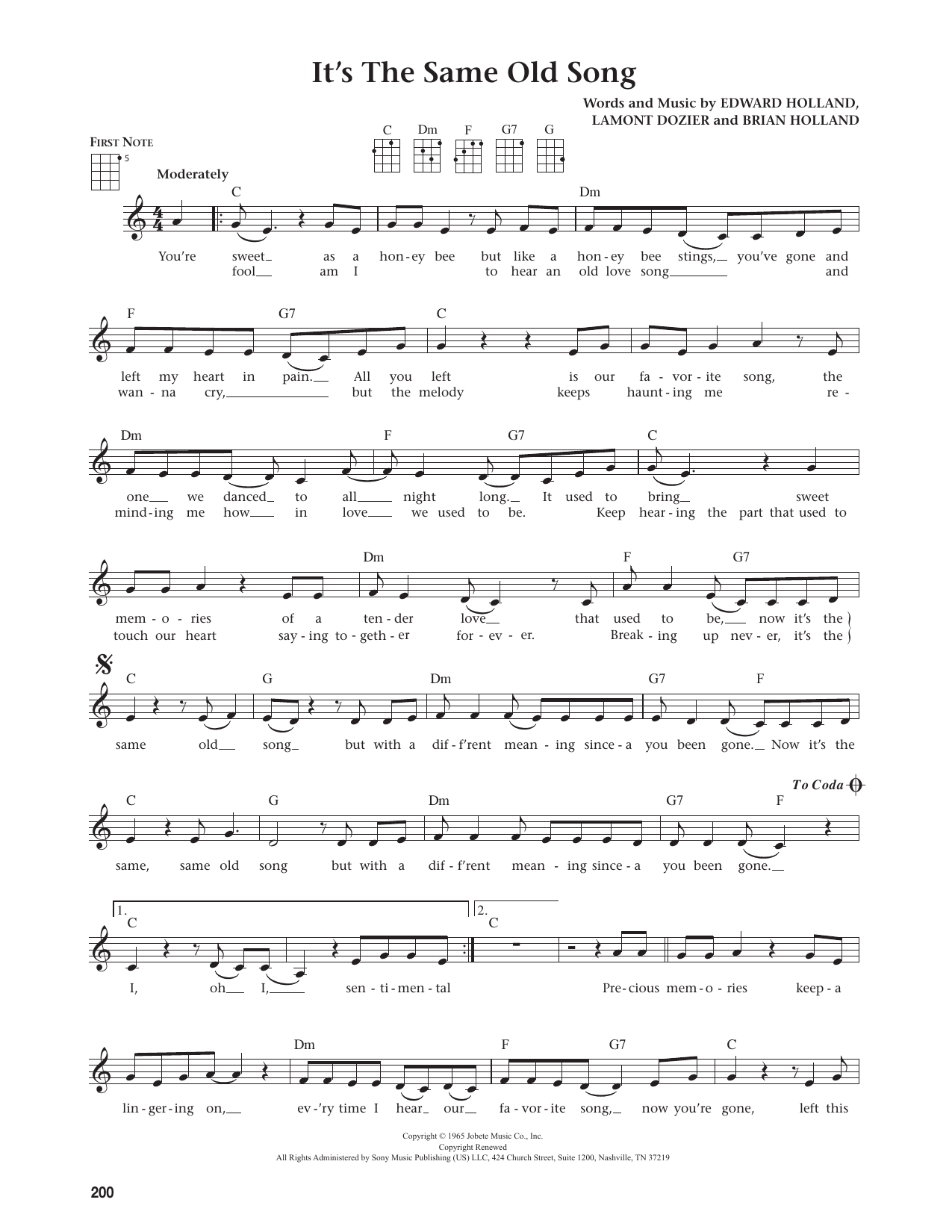 It's The Same Old Song (from The Daily Ukulele)