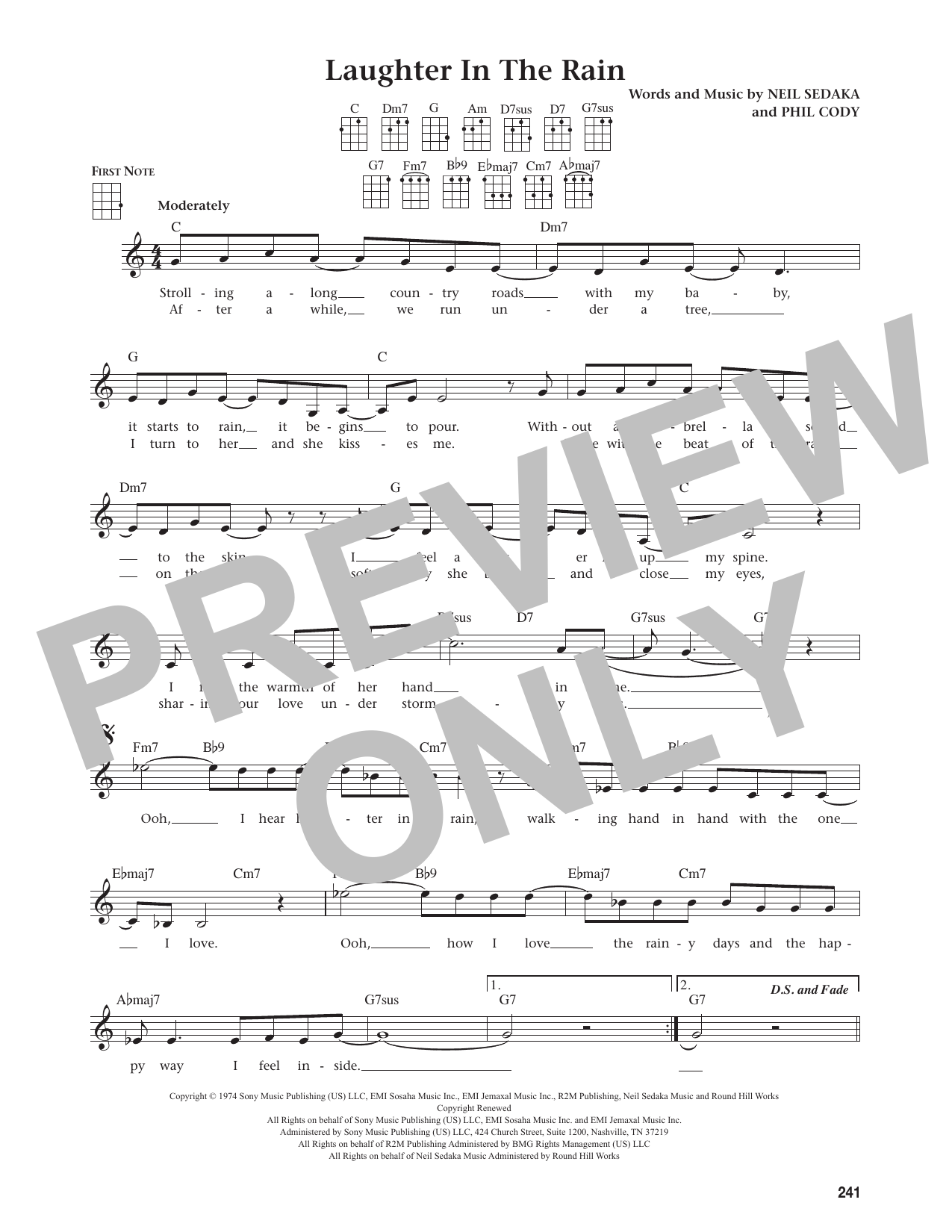 Laughter In The Rain (from The Daily Ukulele)