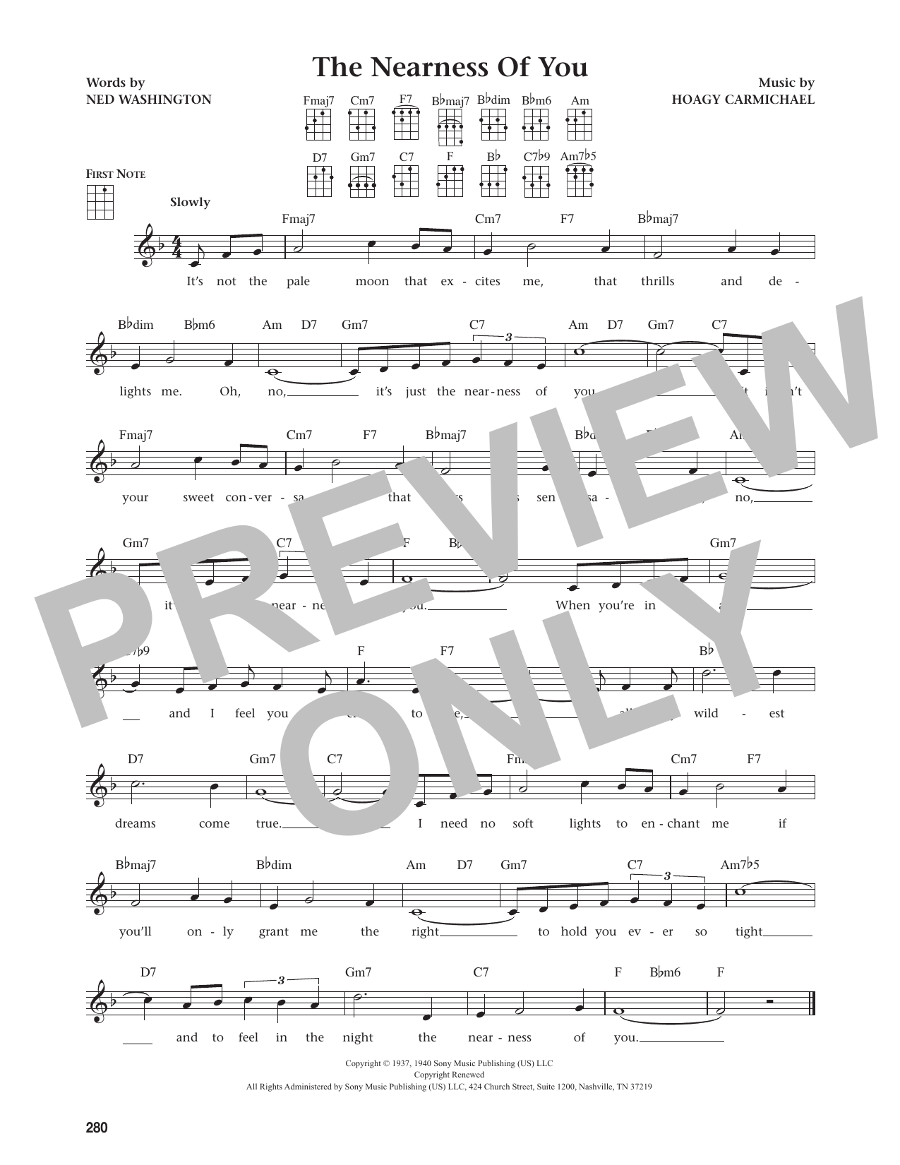 The Nearness Of You (from The Daily Ukulele)