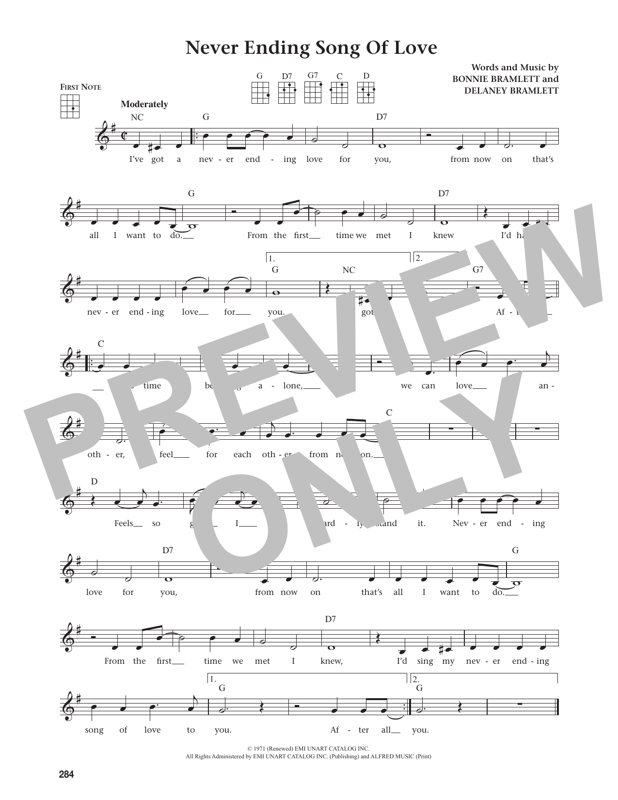 Never Ending Song Of Love (from The Daily Ukulele)
