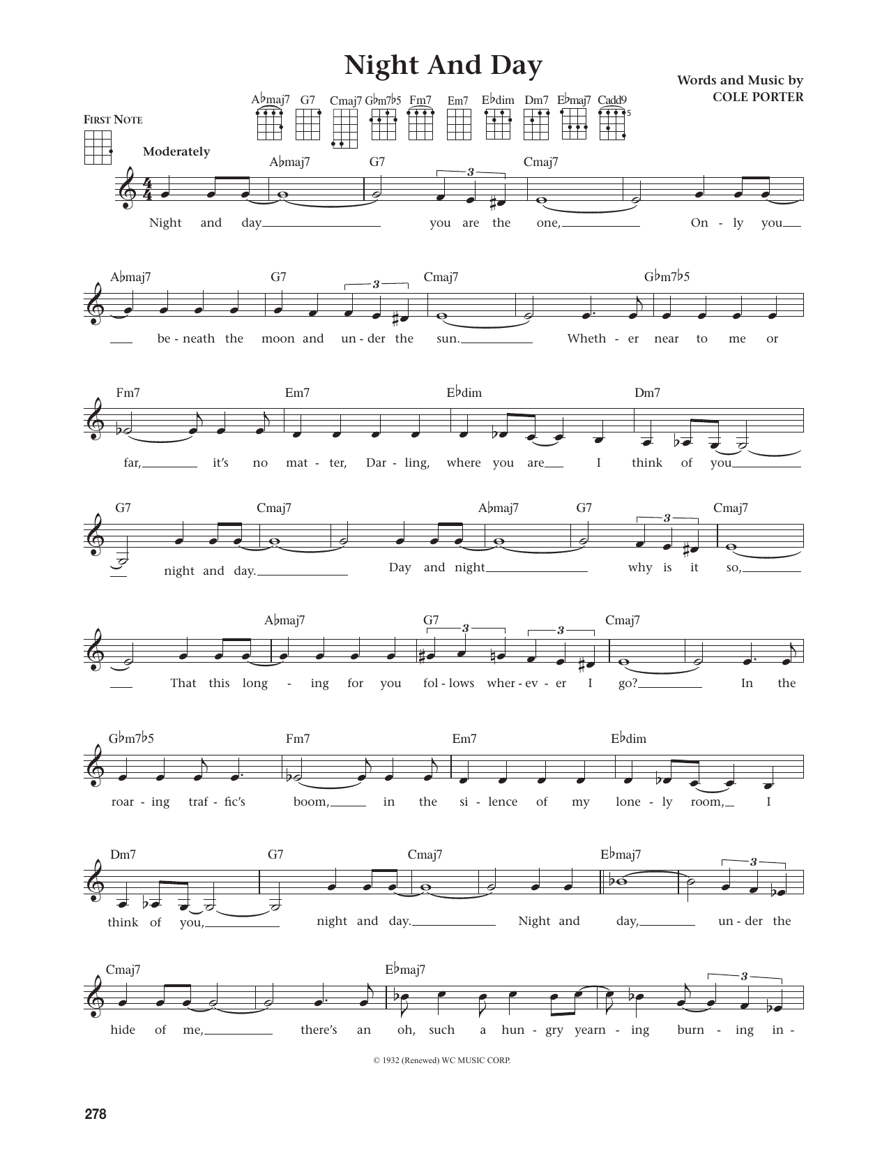 Night And Day (from The Daily Ukulele)