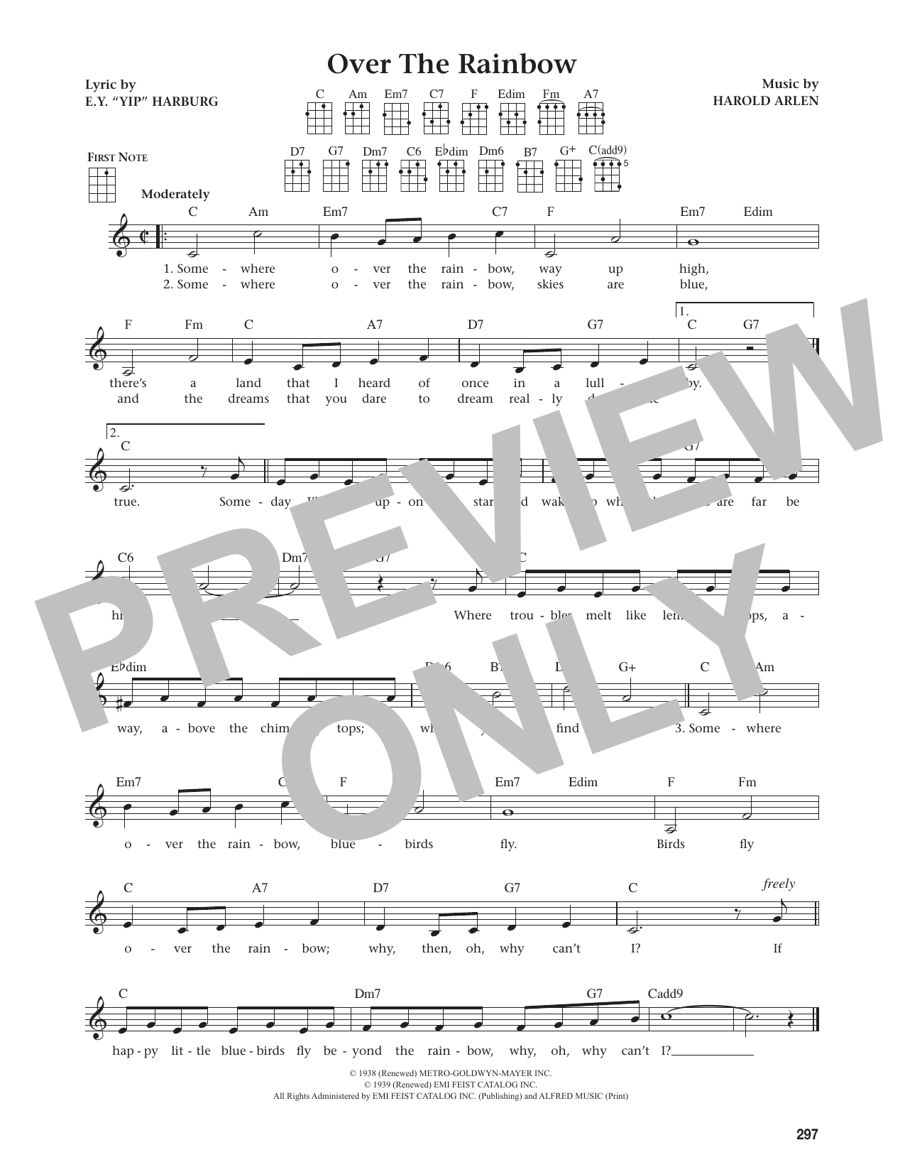Over The Rainbow (from The Daily Ukulele)