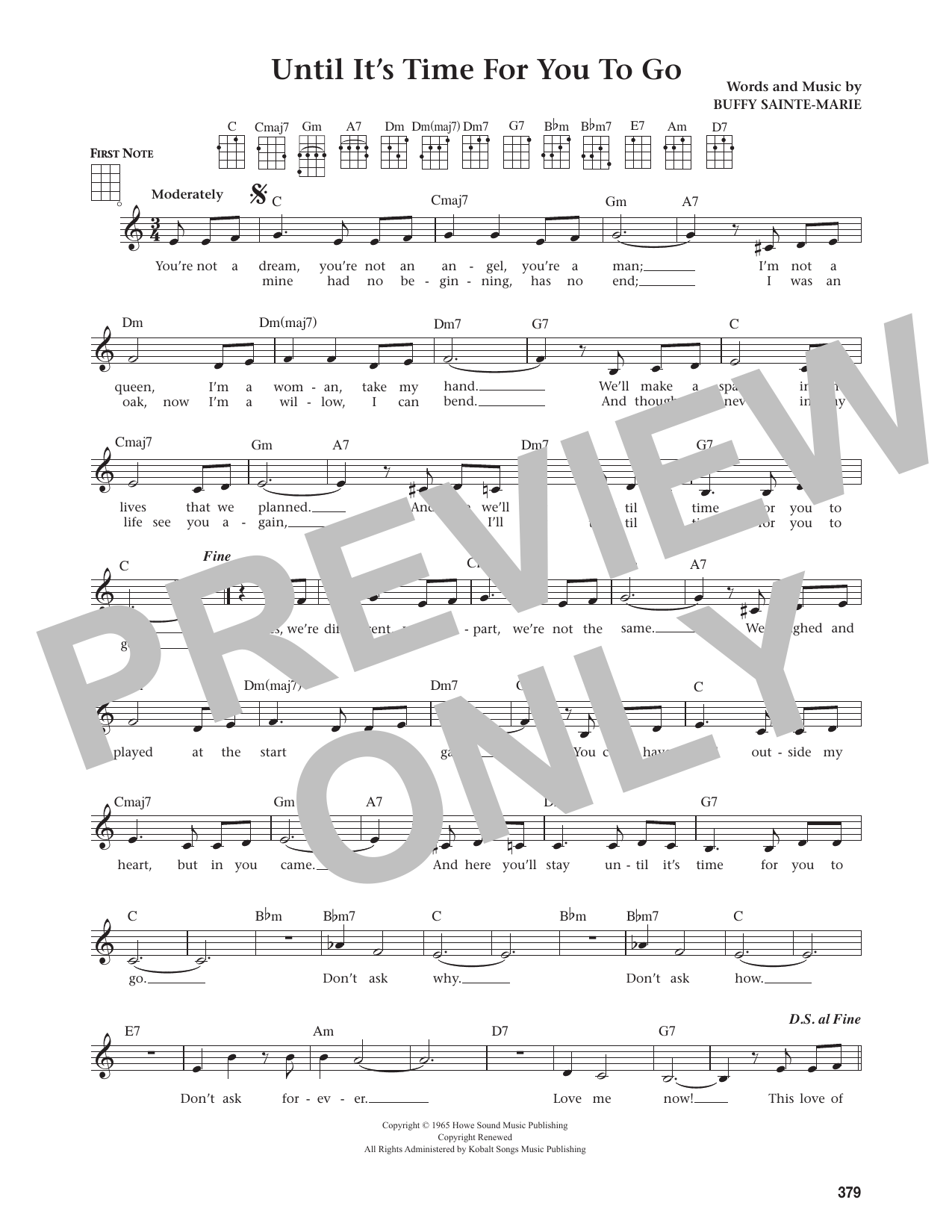 Until It's Time For You To Go (from The Daily Ukulele)