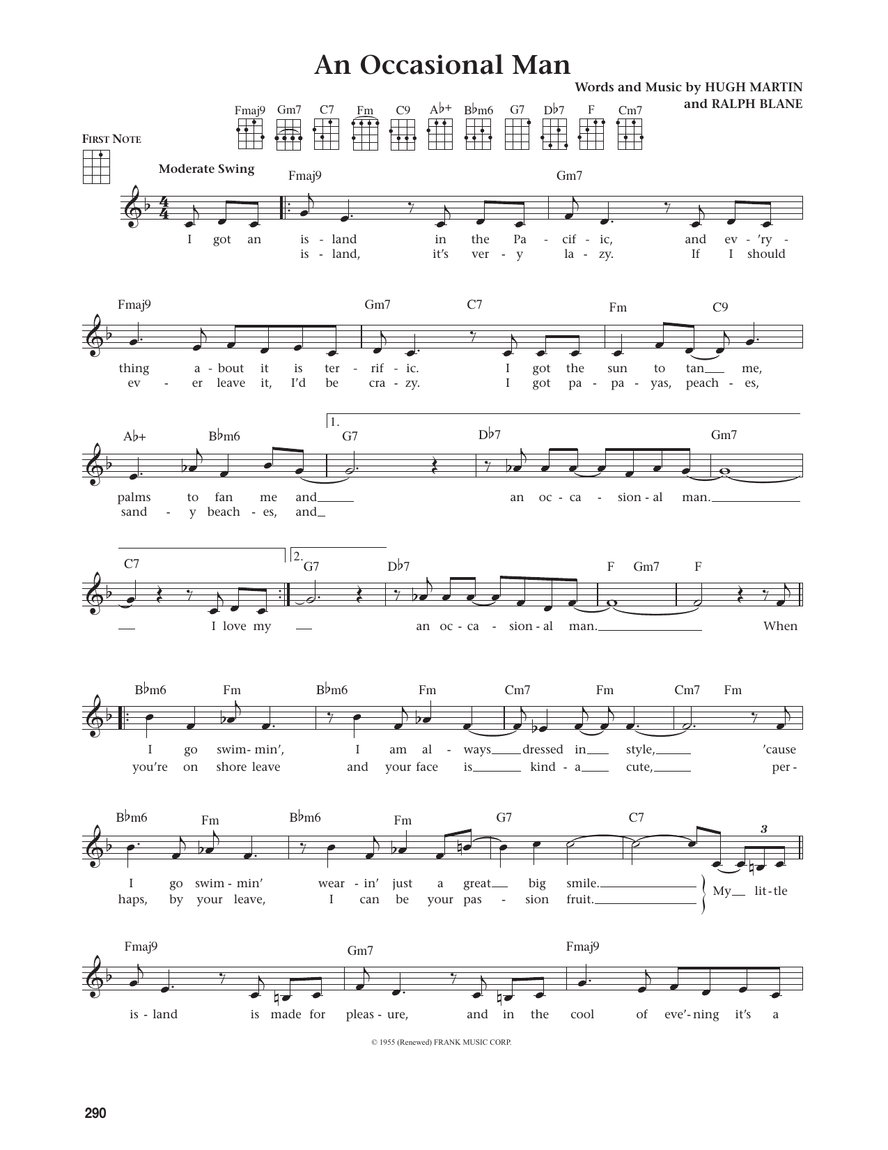 An Occasional Man (from The Daily Ukulele)