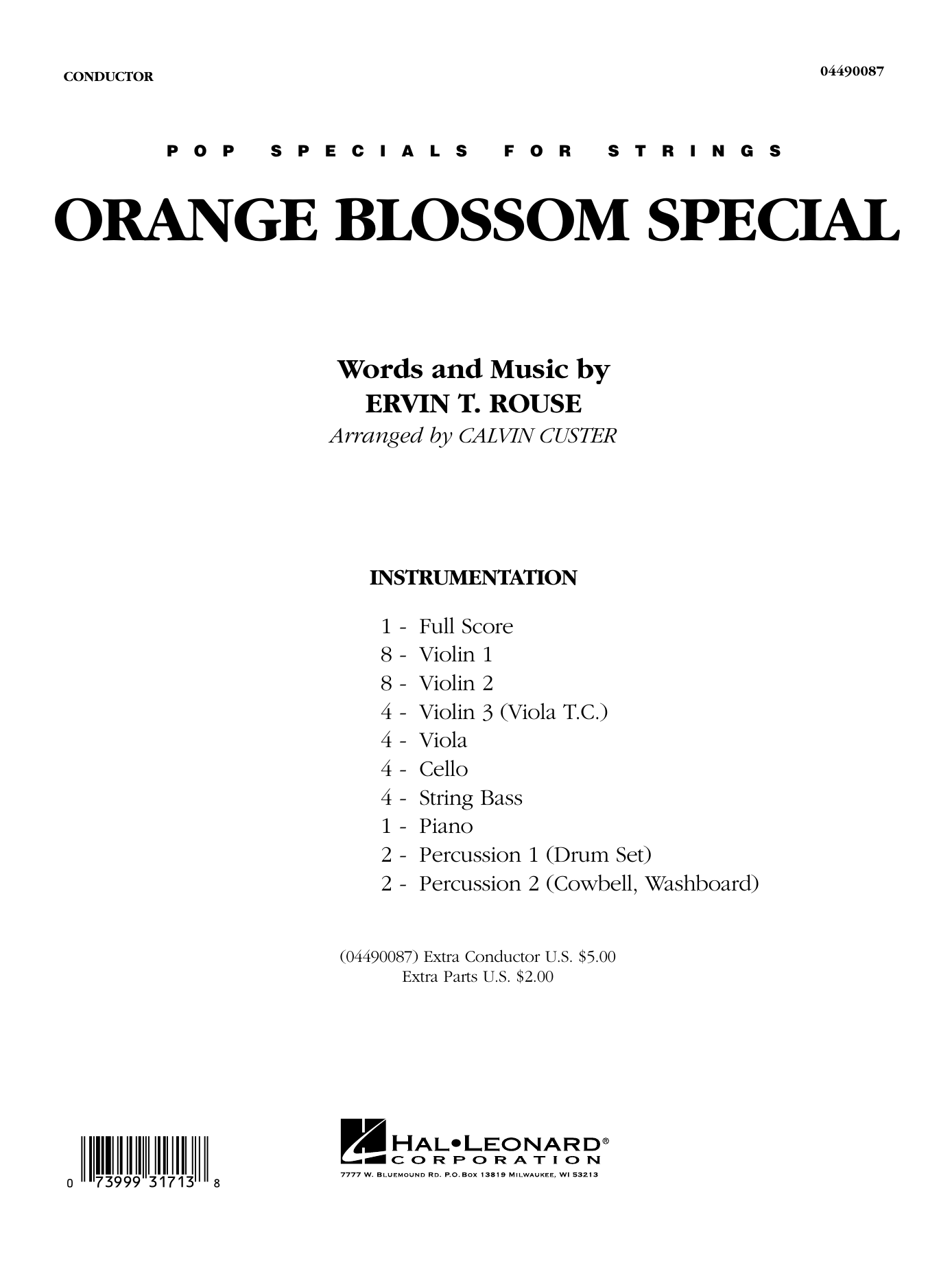 Orange Blossom Special (arr. Calvin Custer)