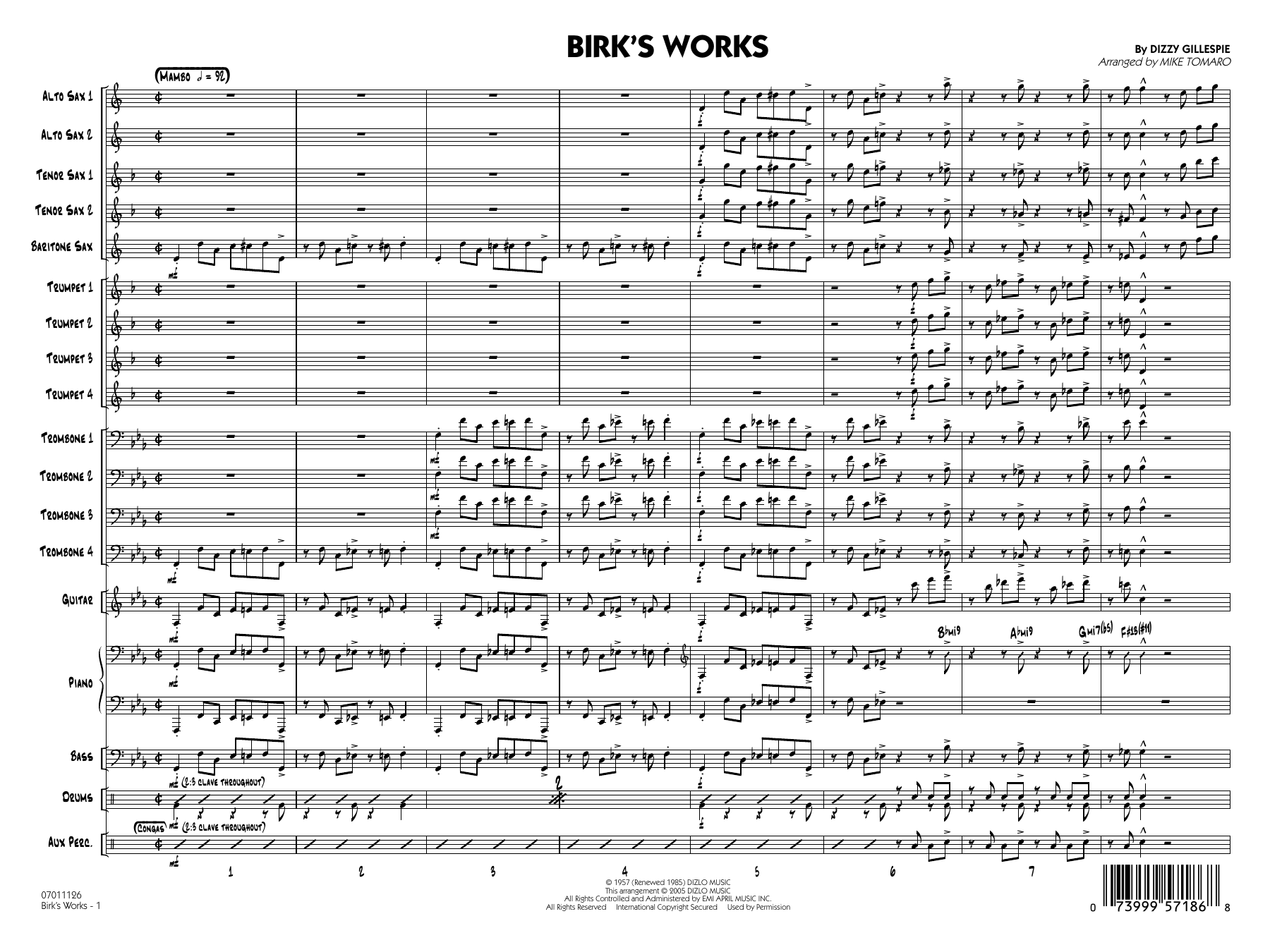 Birk's Works (arr. Mike Tomaro)