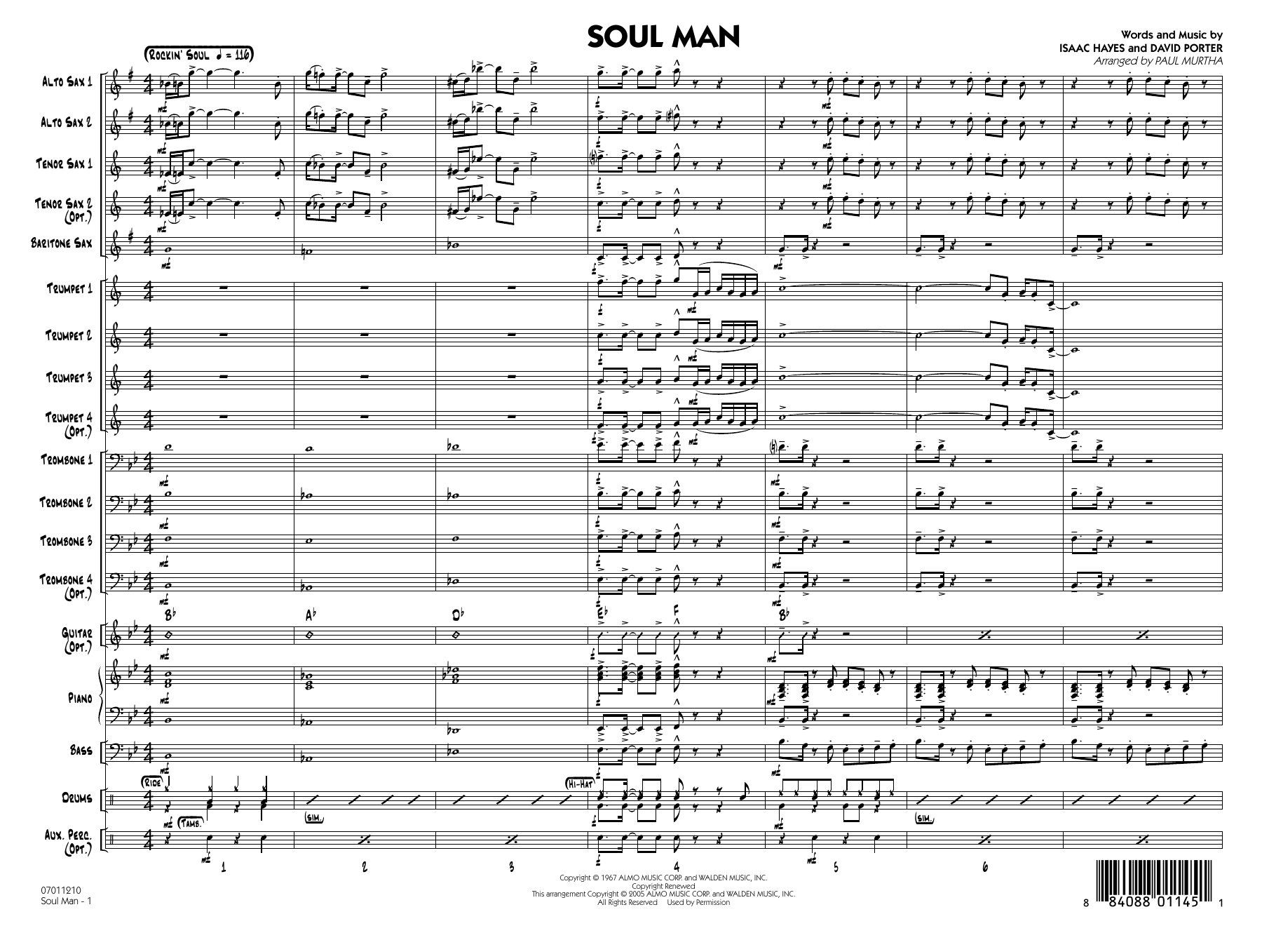 Soul Man (arr. Paul Murtha)