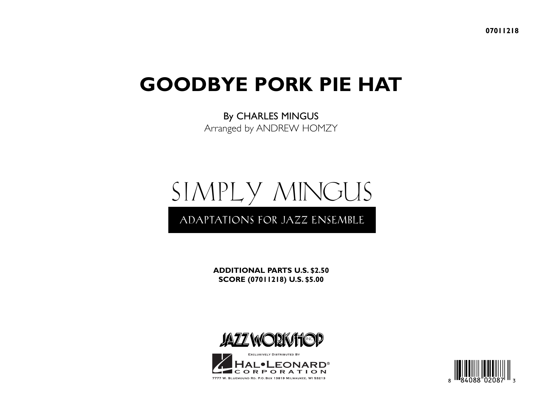 Goodbye Pork Pie Hat (arr. Andrew Homzy)