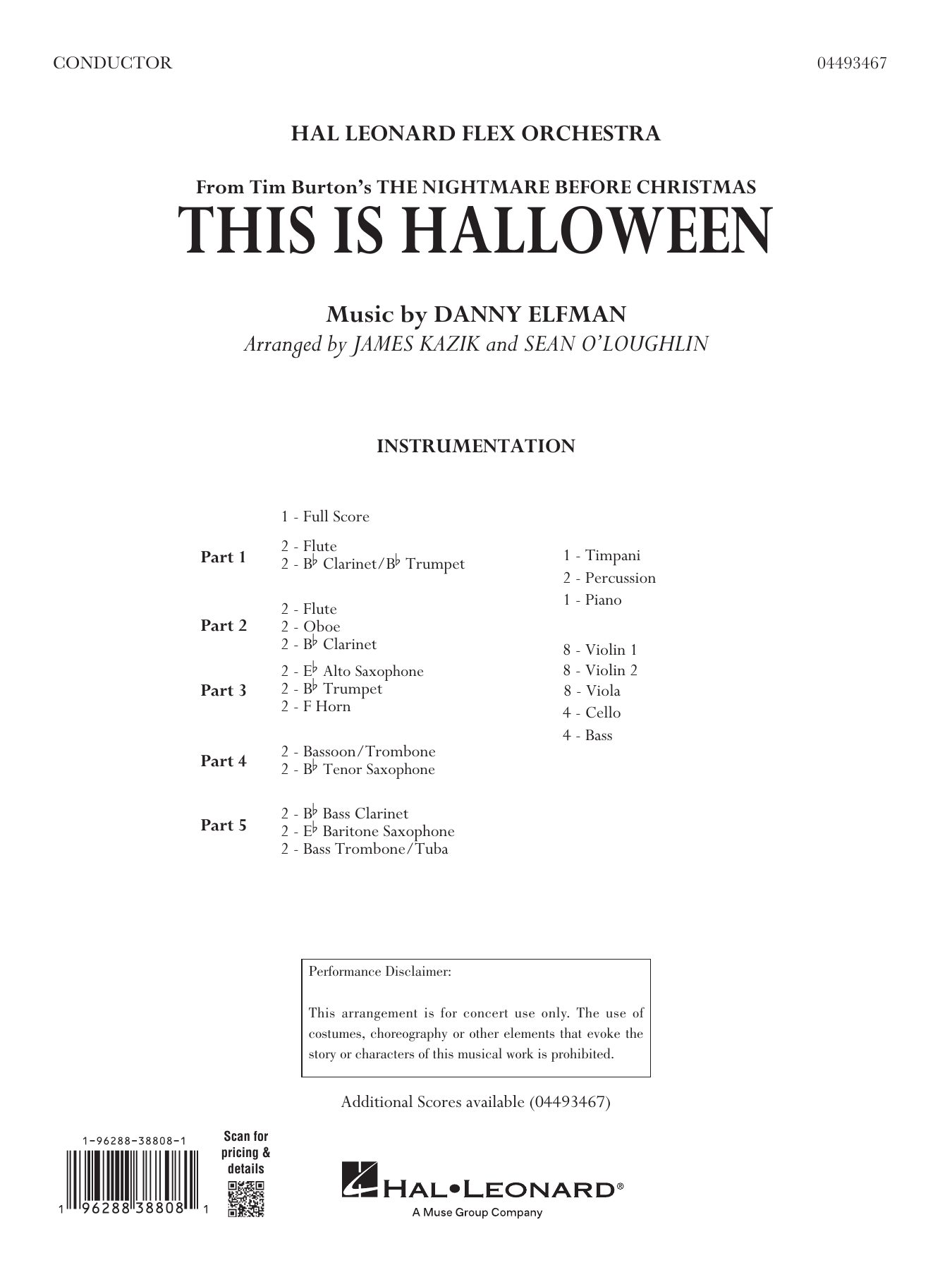 This Is Halloween (arr. Sean O'Loughlin)