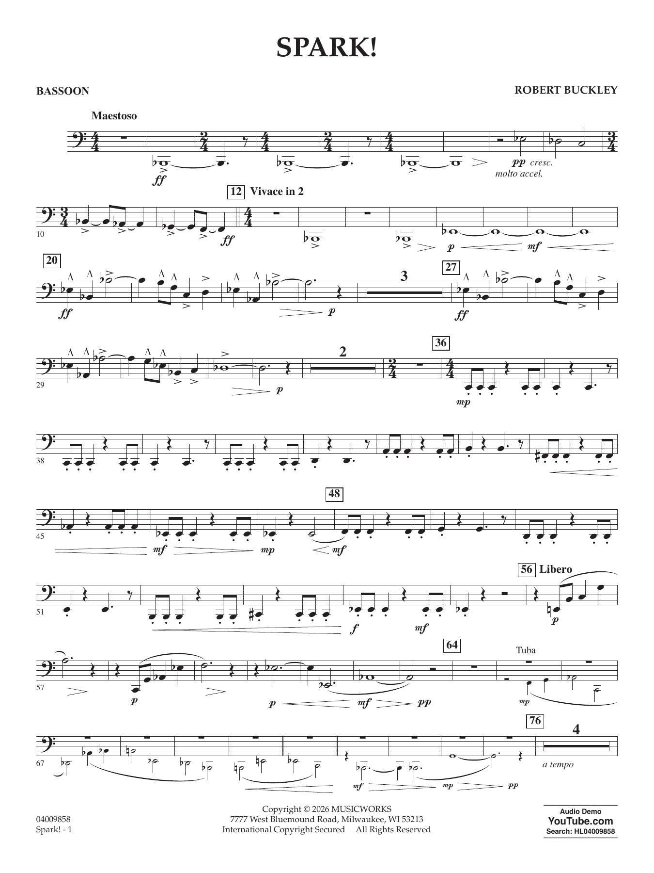 Spark! - Bassoon