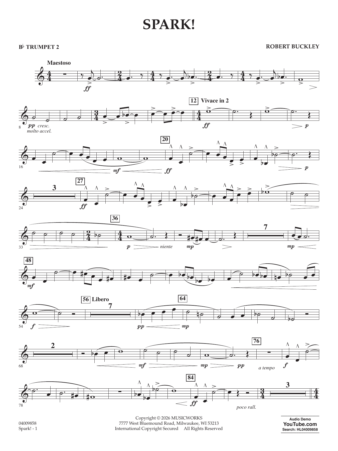 Spark! - Bb Trumpet 2
