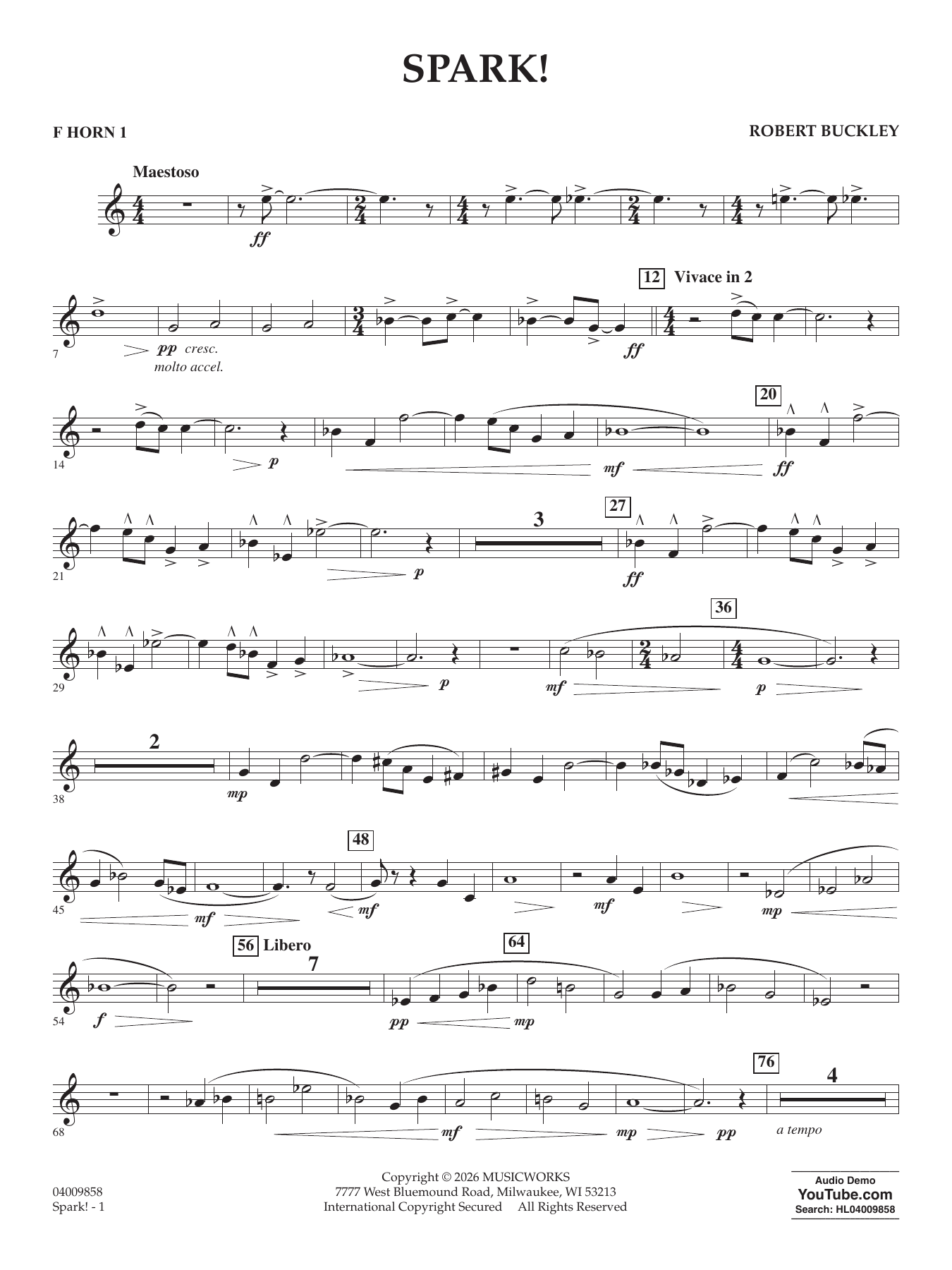 Spark! - F Horn 1