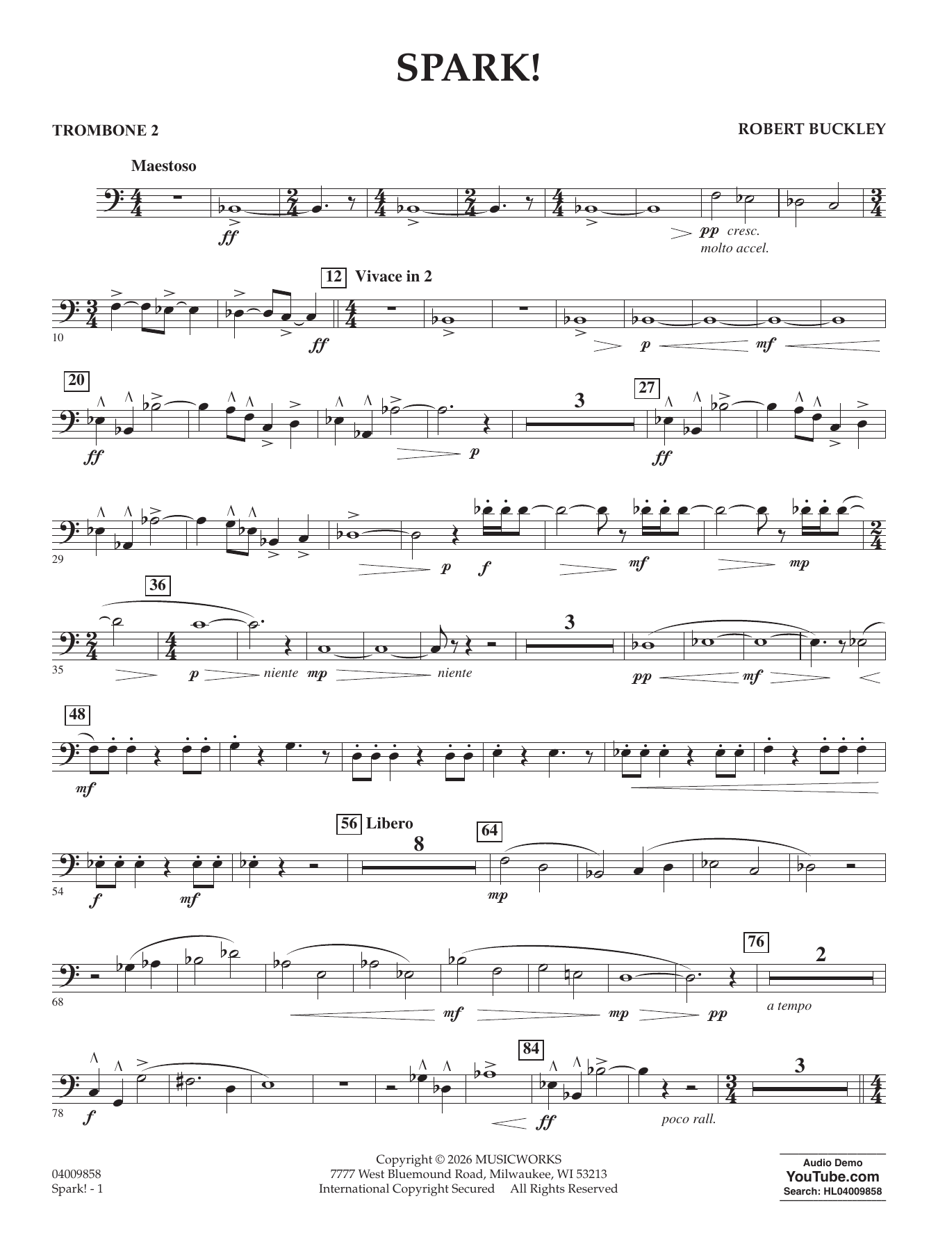 Spark! - Trombone 2