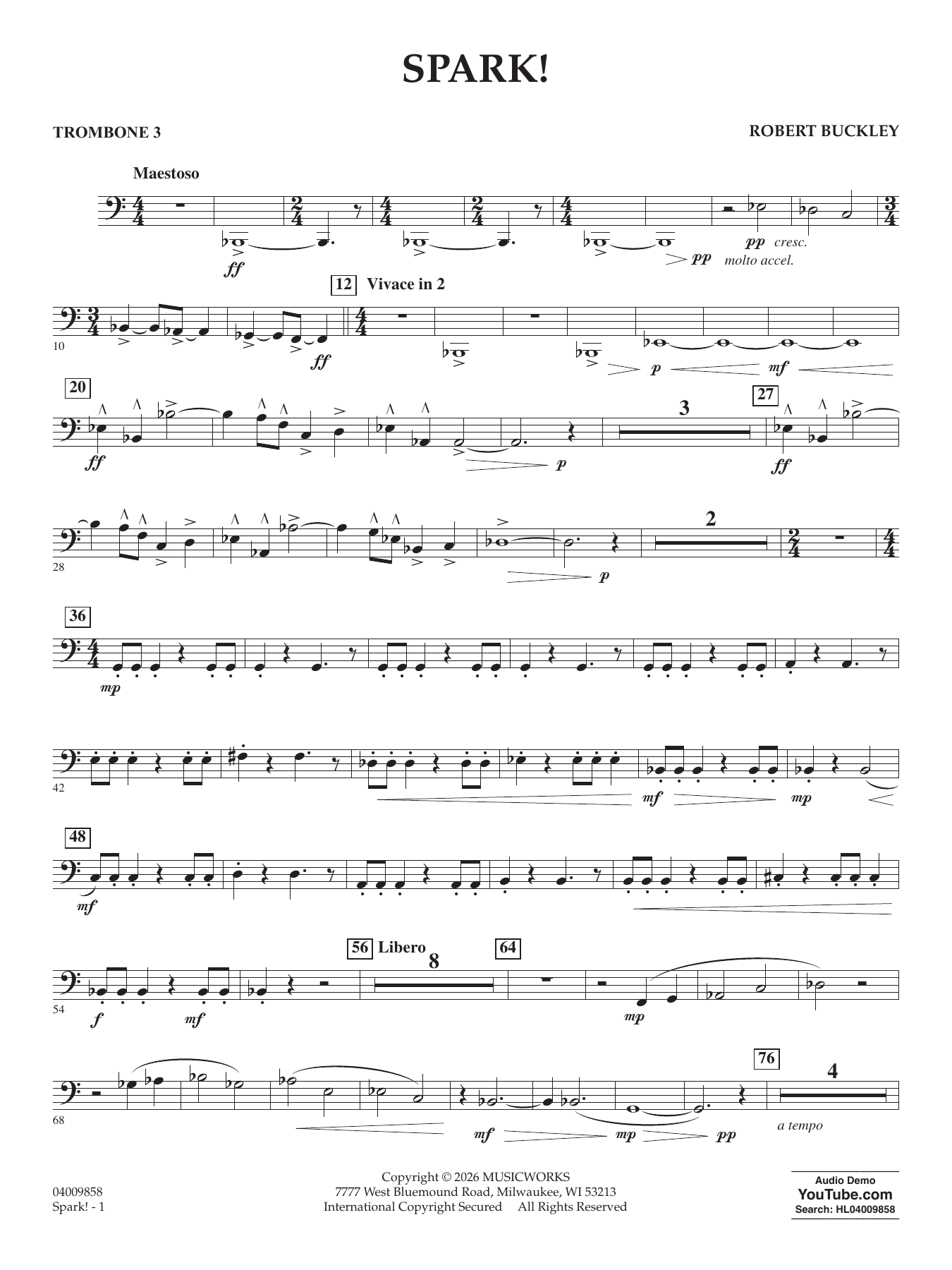 Spark! - Trombone 3