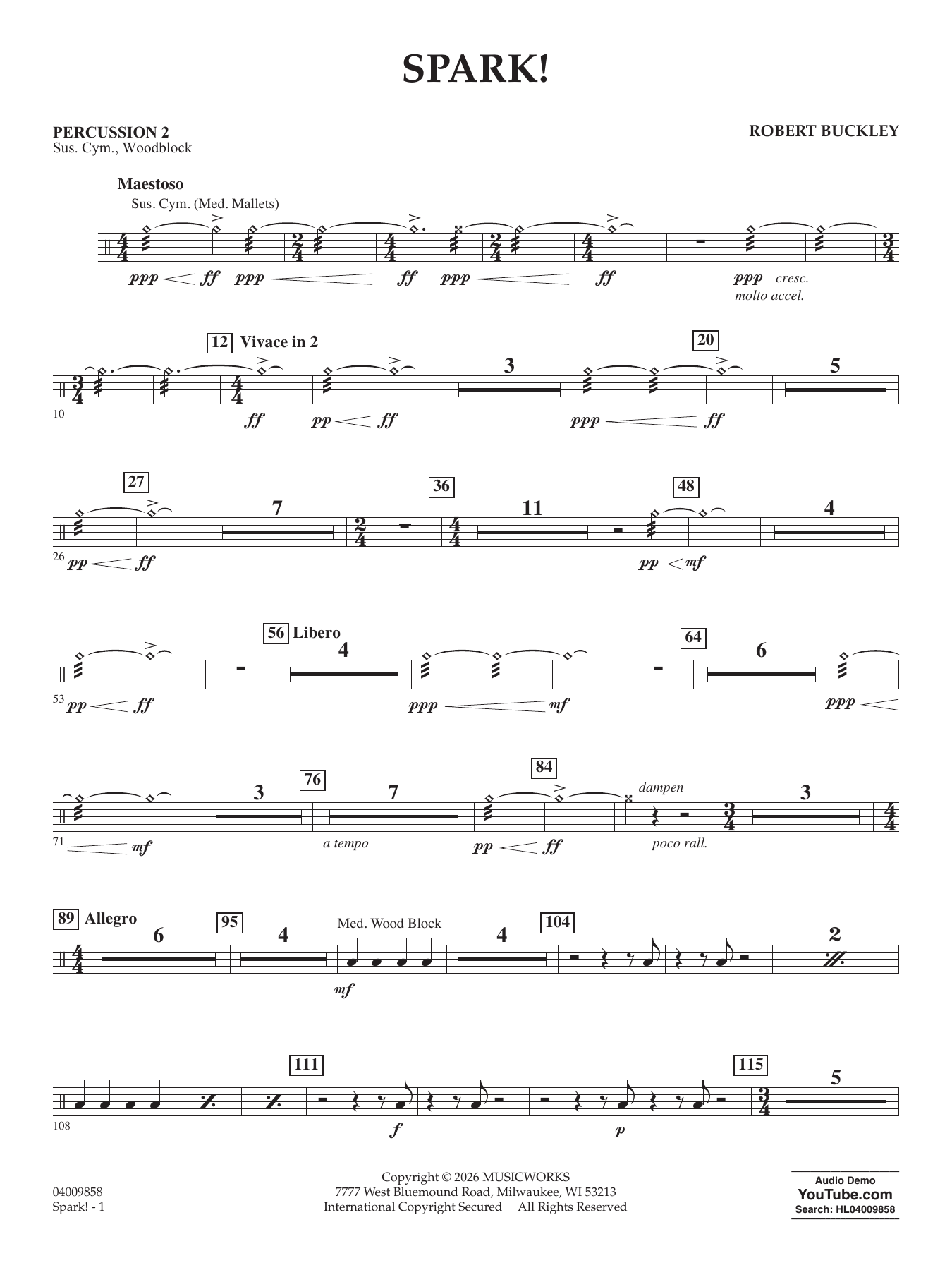 Spark! - Percussion 2
