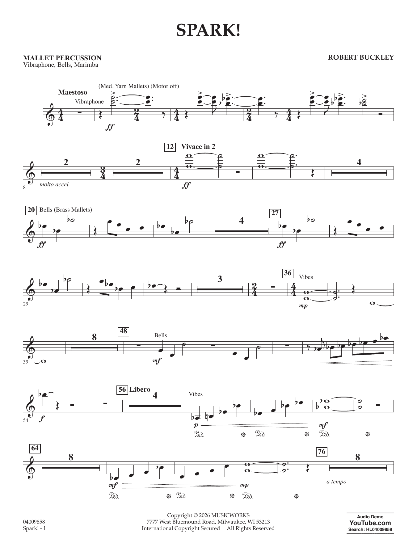 Spark! - Mallet Percussion