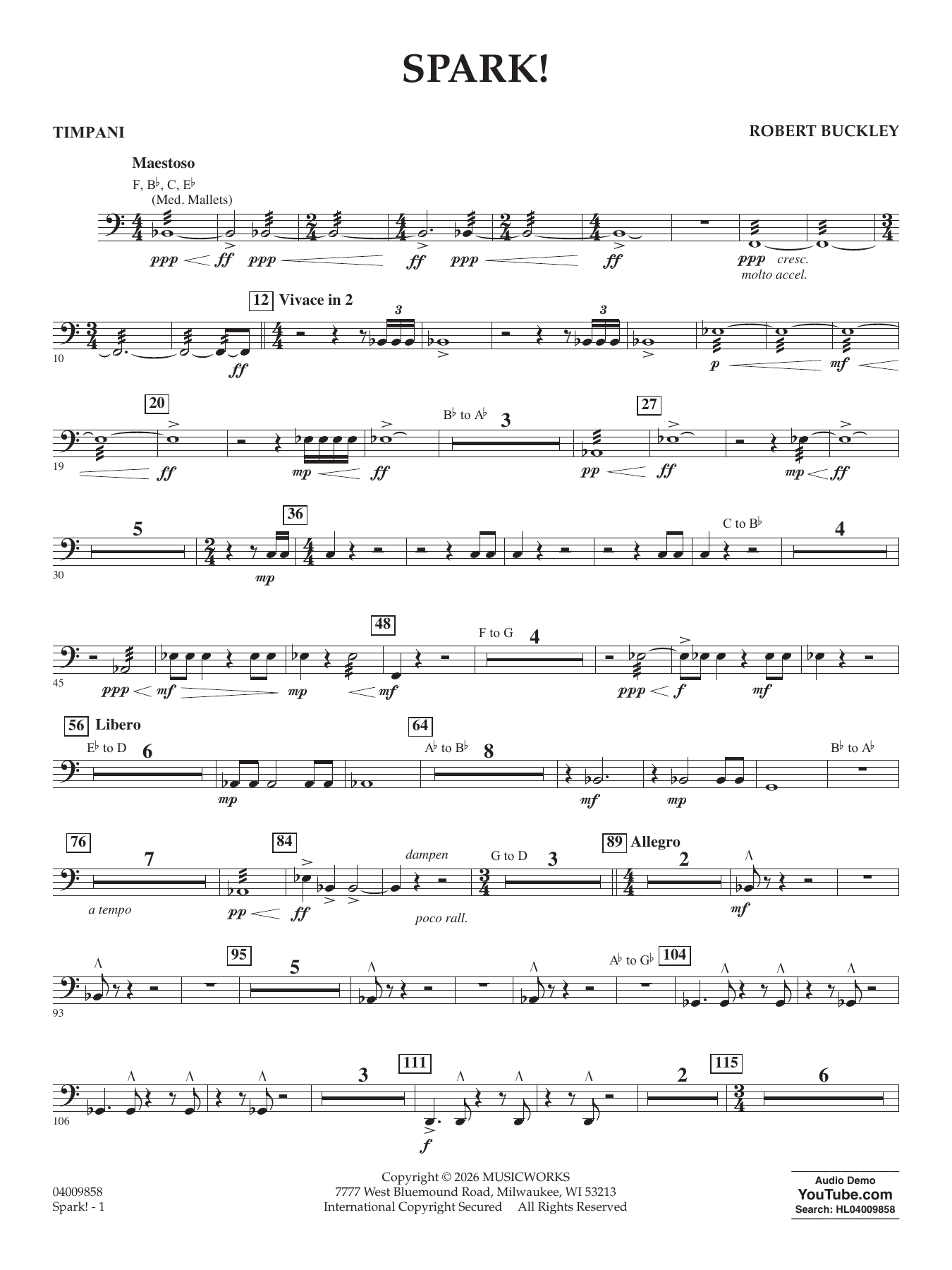 Spark! - Timpani
