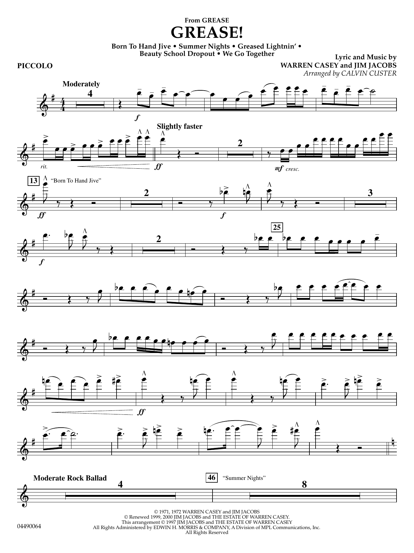 Grease! - Piccolo