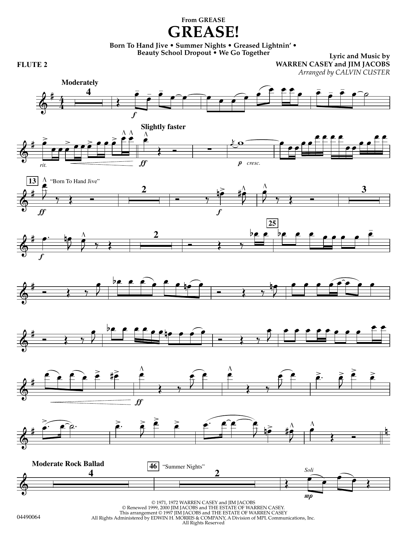 Grease! - Flute 2
