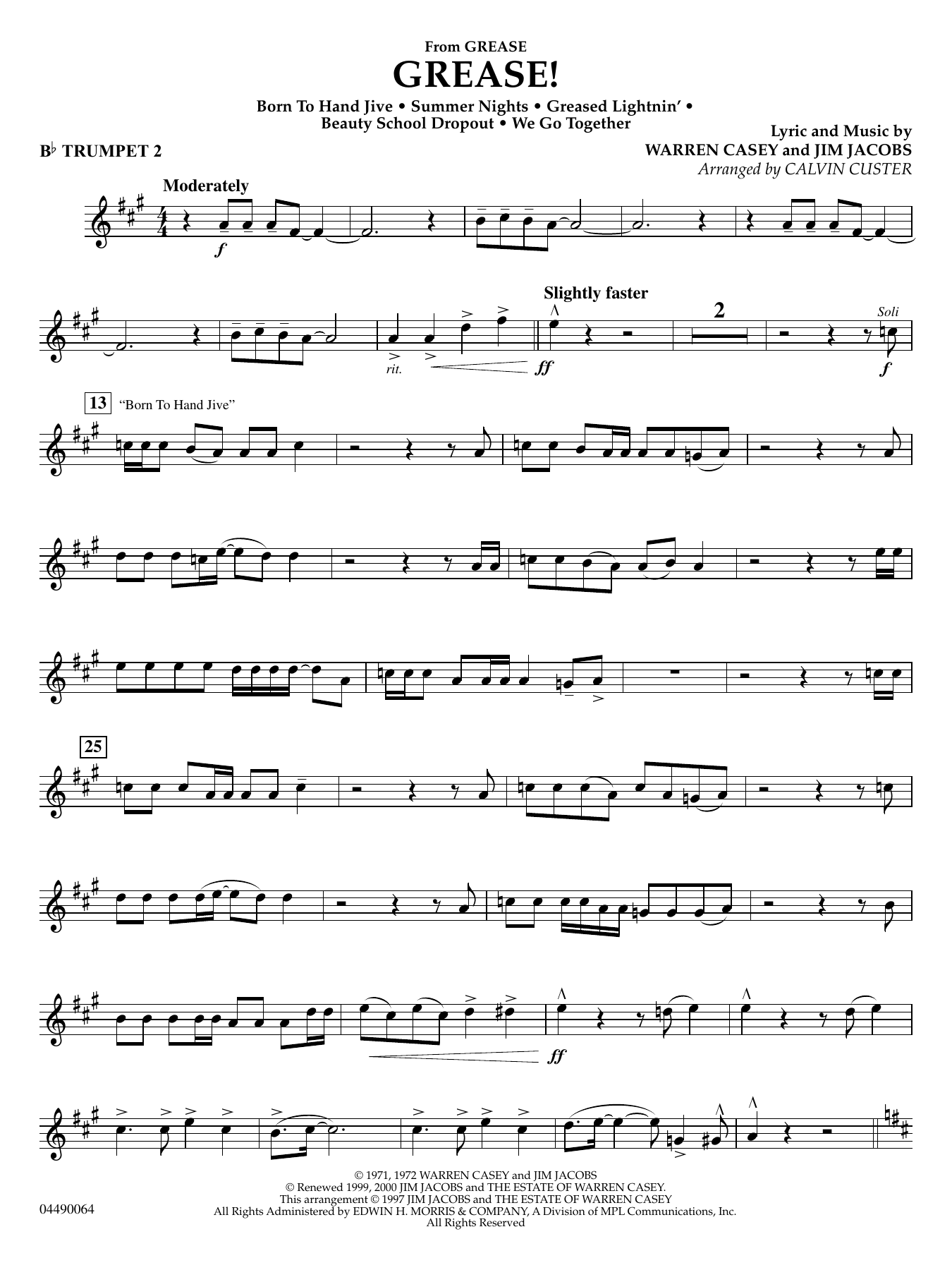 Grease! - Bb Trumpet 2