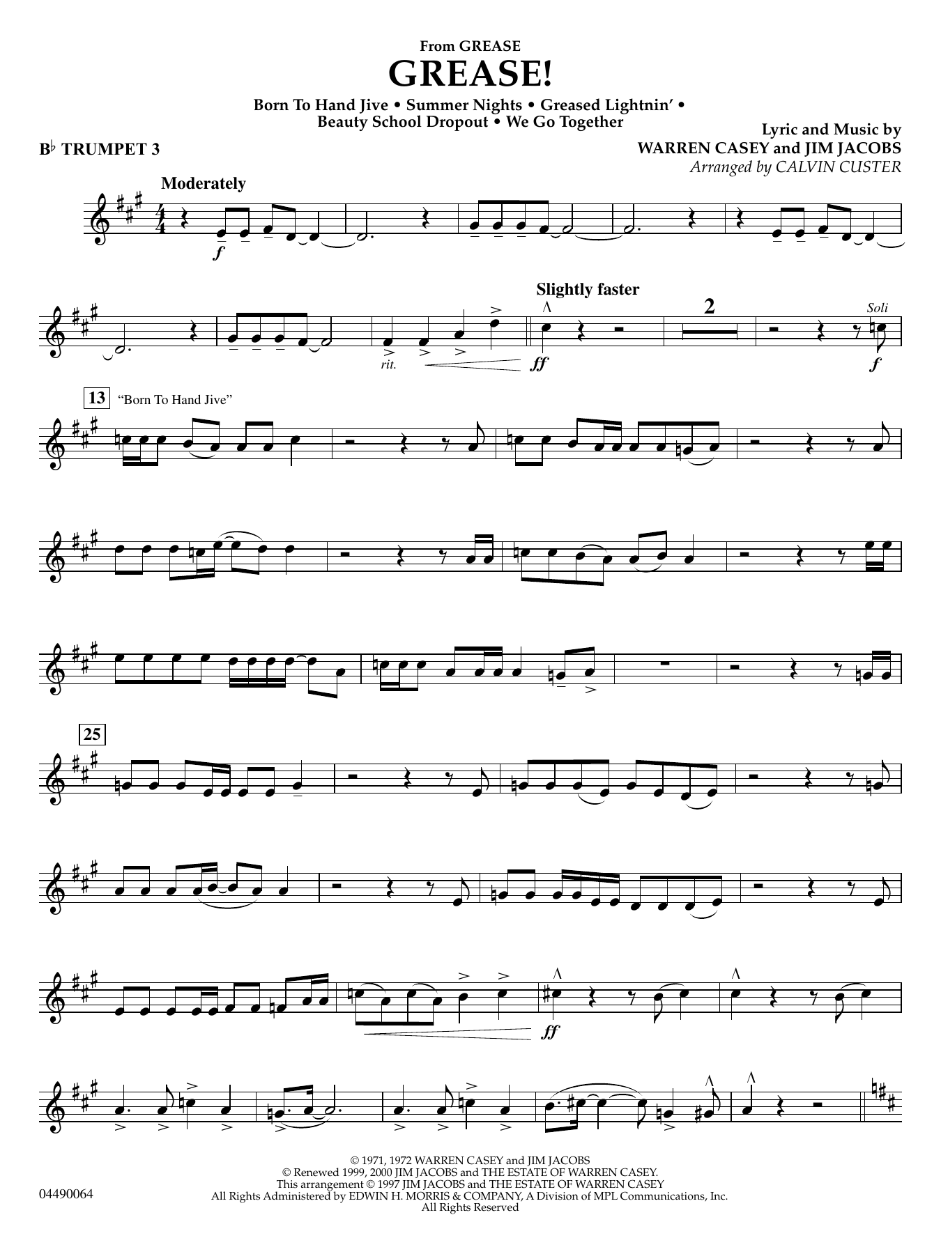 Grease! - Bb Trumpet 3
