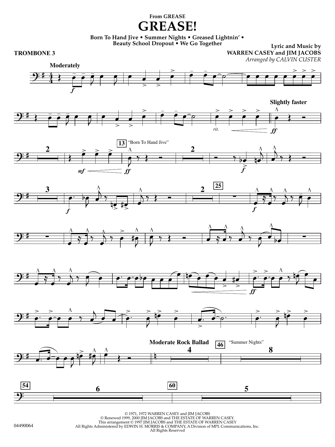 Grease! - Trombone 3