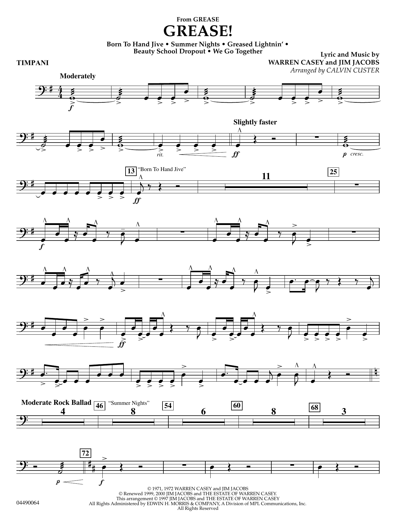 Grease! - Timpani