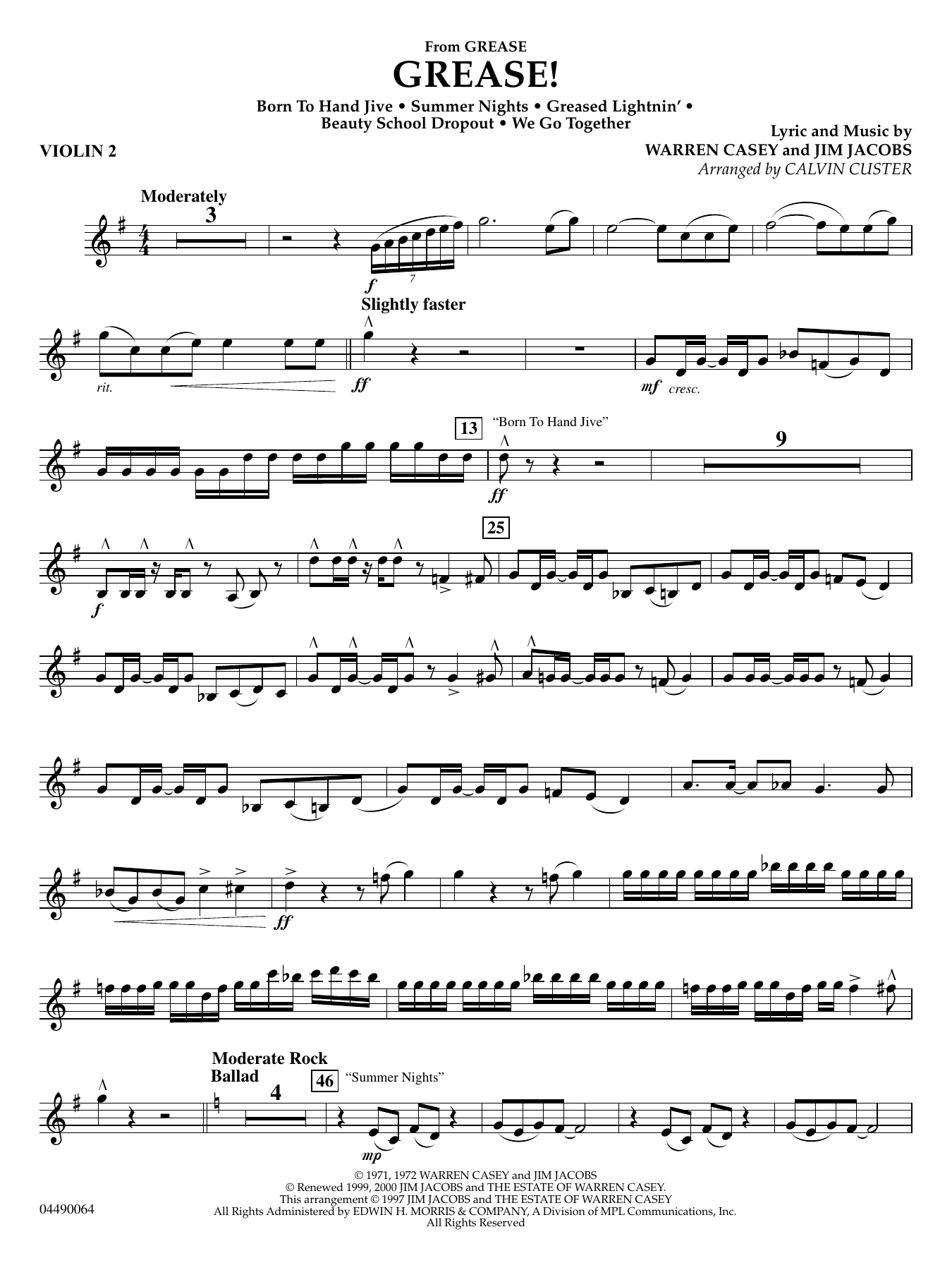 Grease! - Violin 2