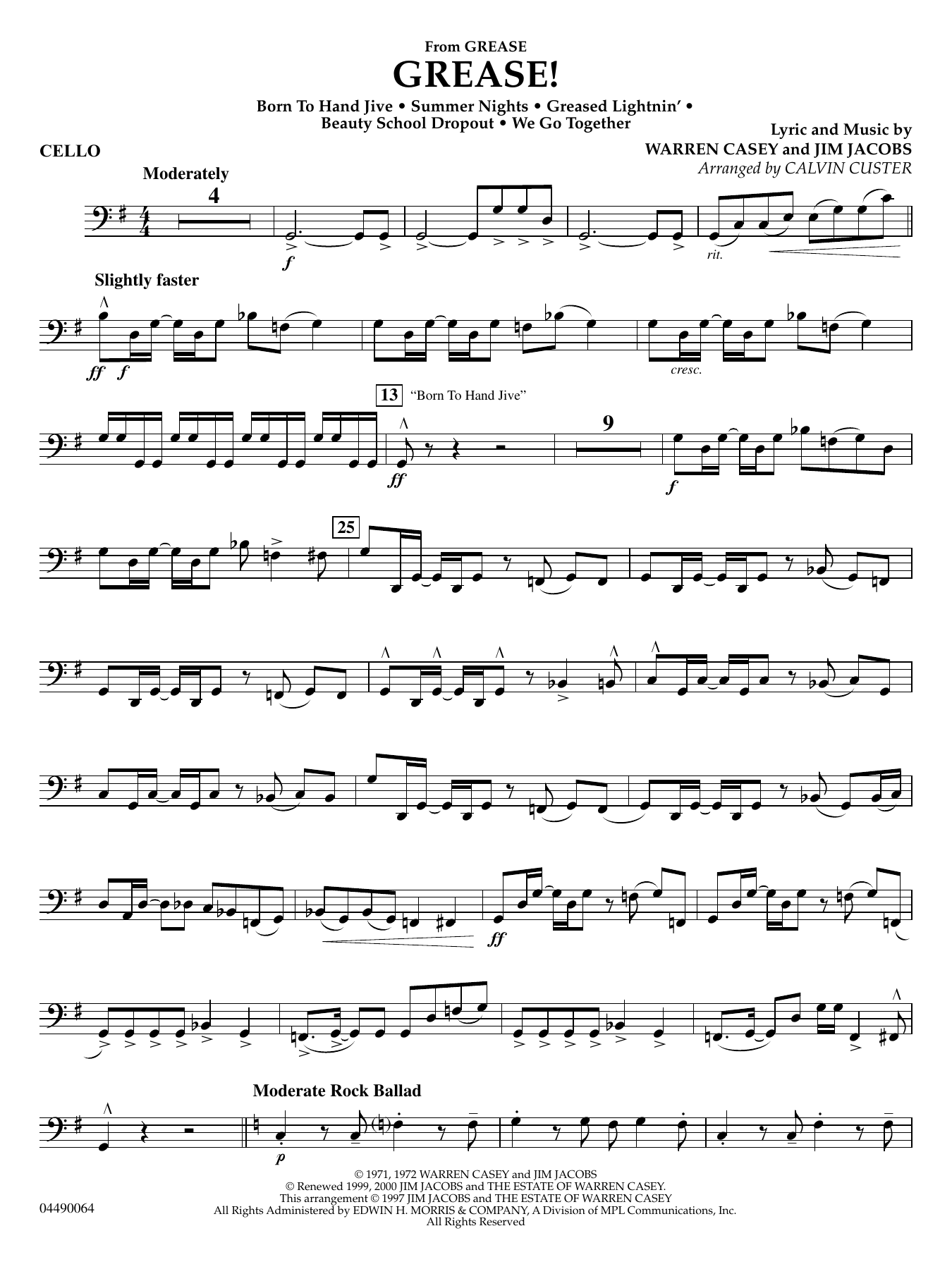 Grease! - Cello