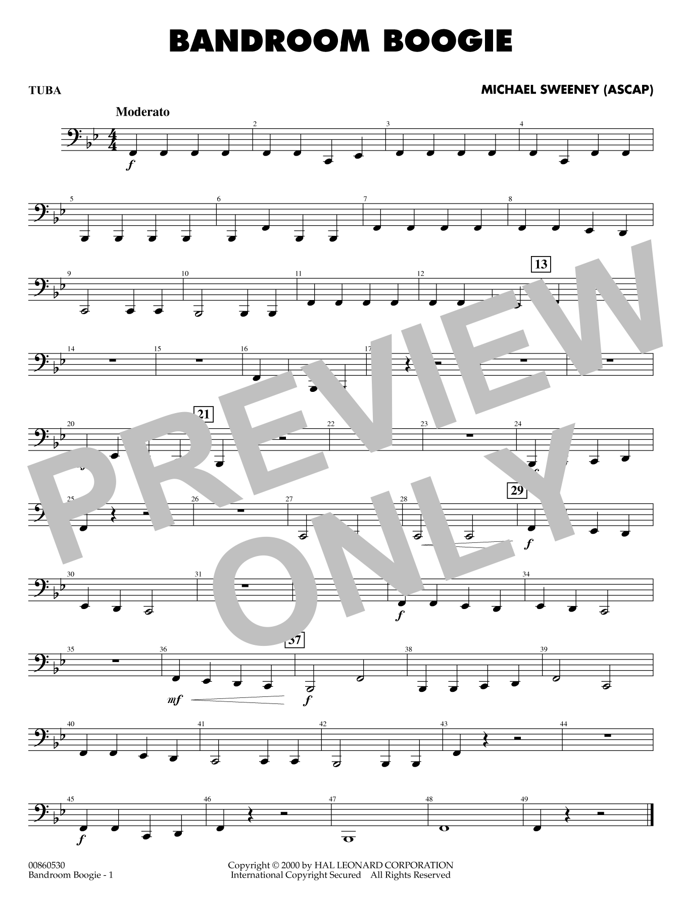 Bandroom Boogie - Tuba