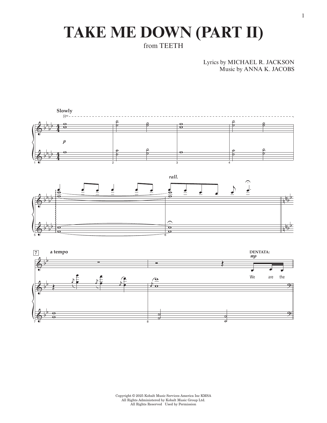 Take Me Down (Part II) (from Teeth)