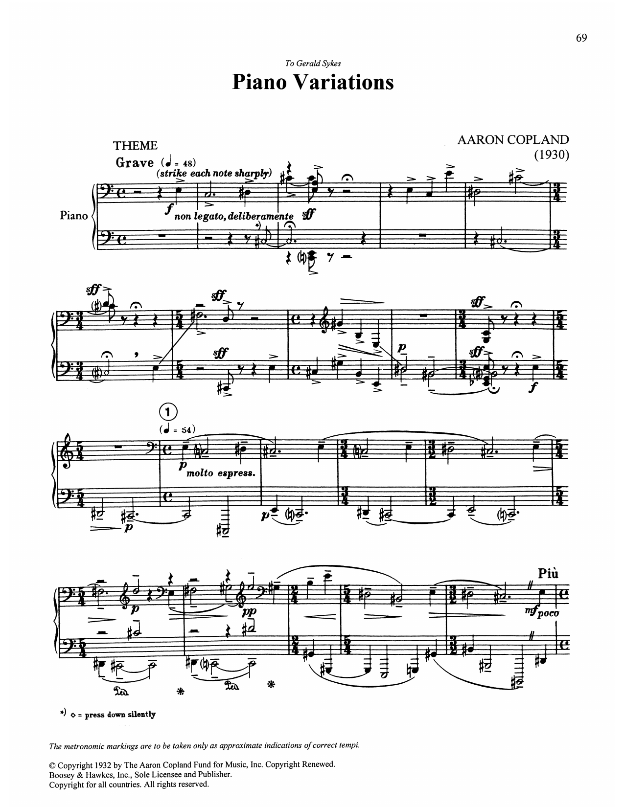 Piano Variations